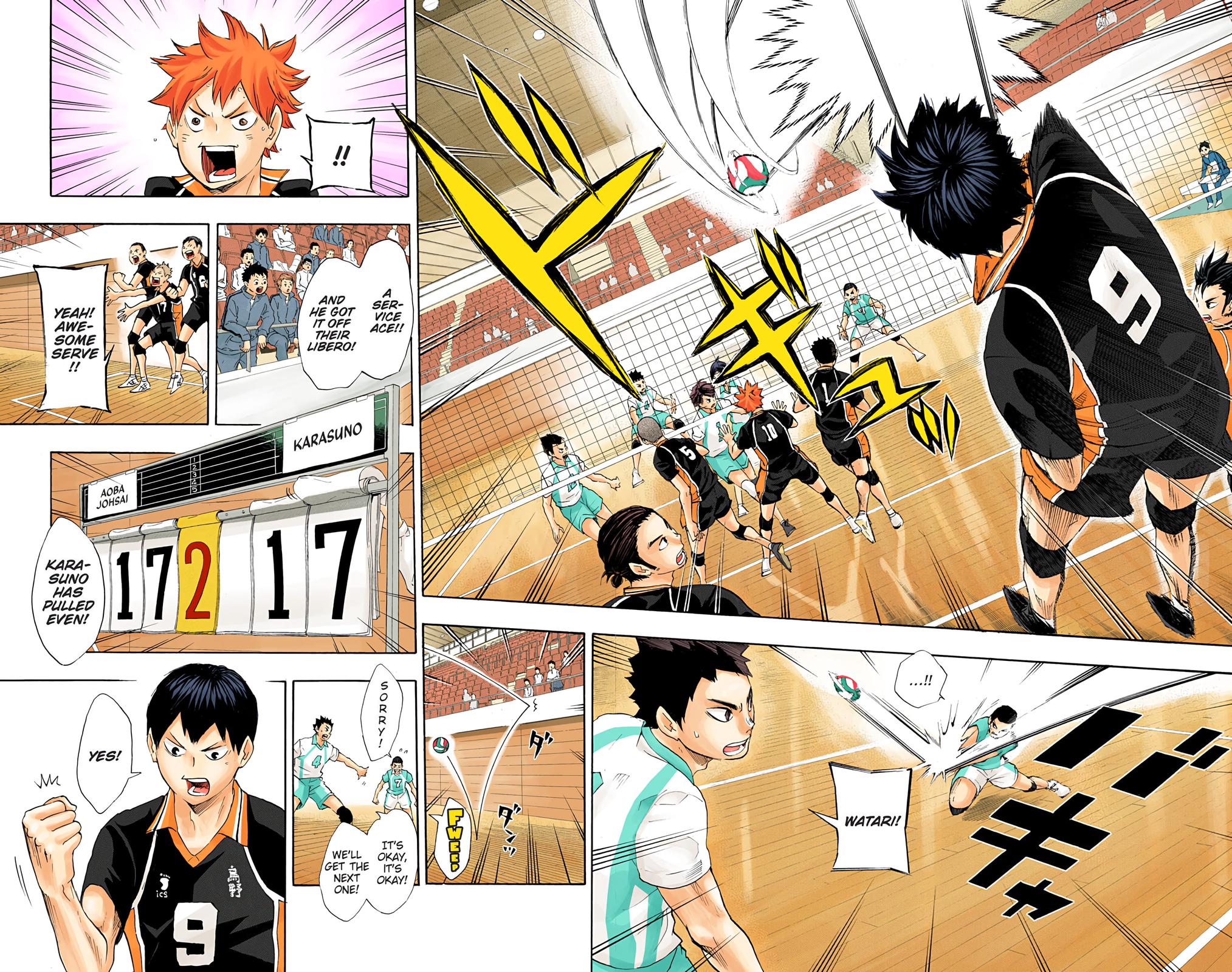 Read Haikyu!! (Color) Manga Online