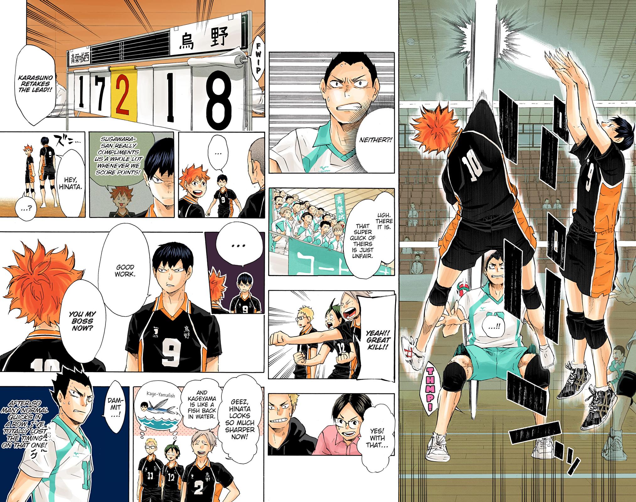 Read Haikyu!! (Color) Manga Online