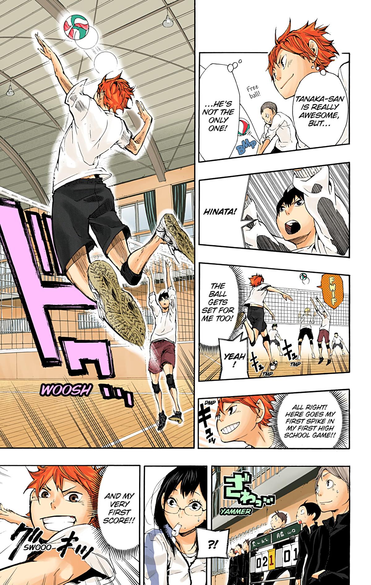 Read Haikyu!! (Color) Manga Online