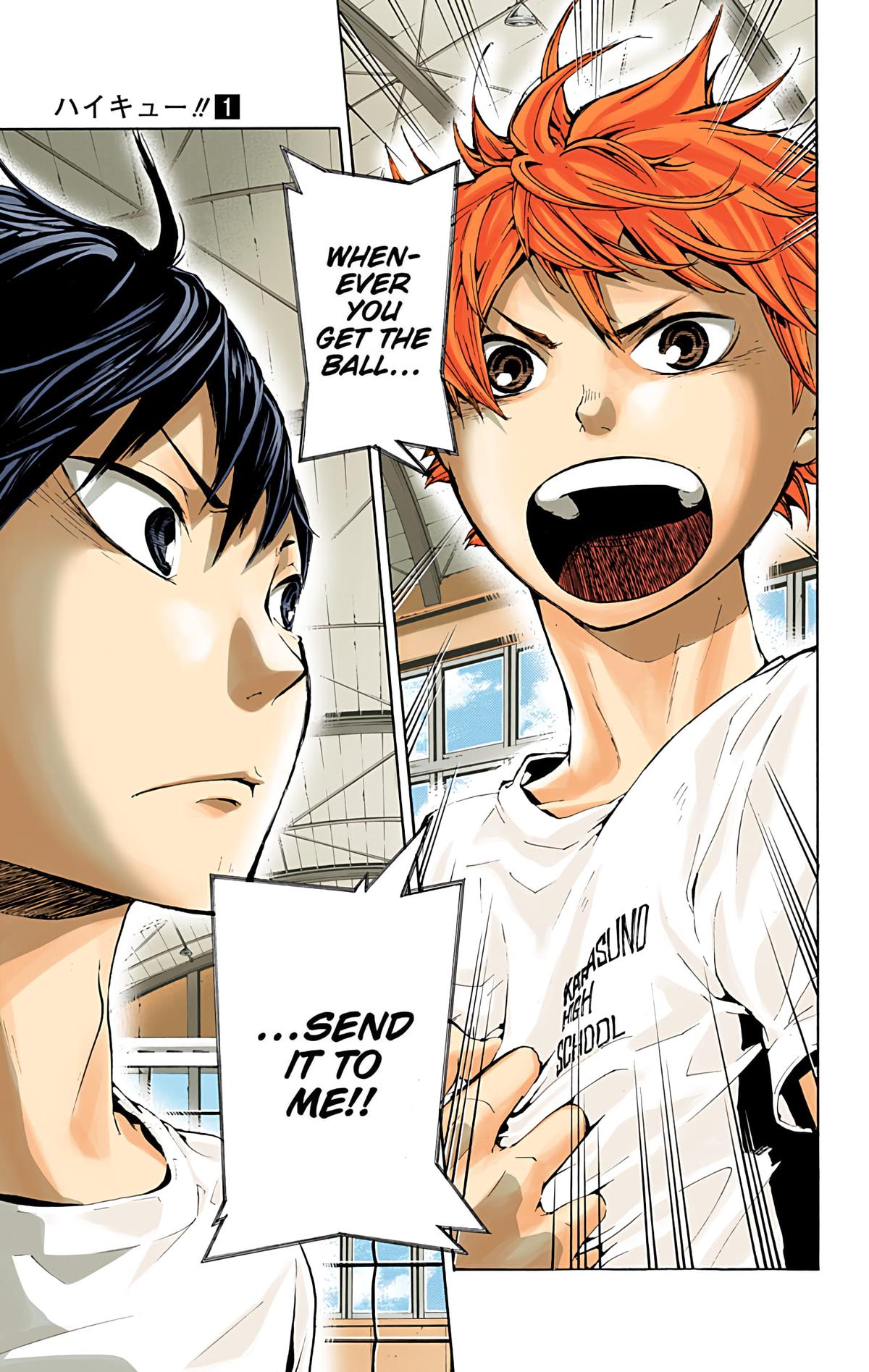 Read Haikyu!! (Color) Manga Online