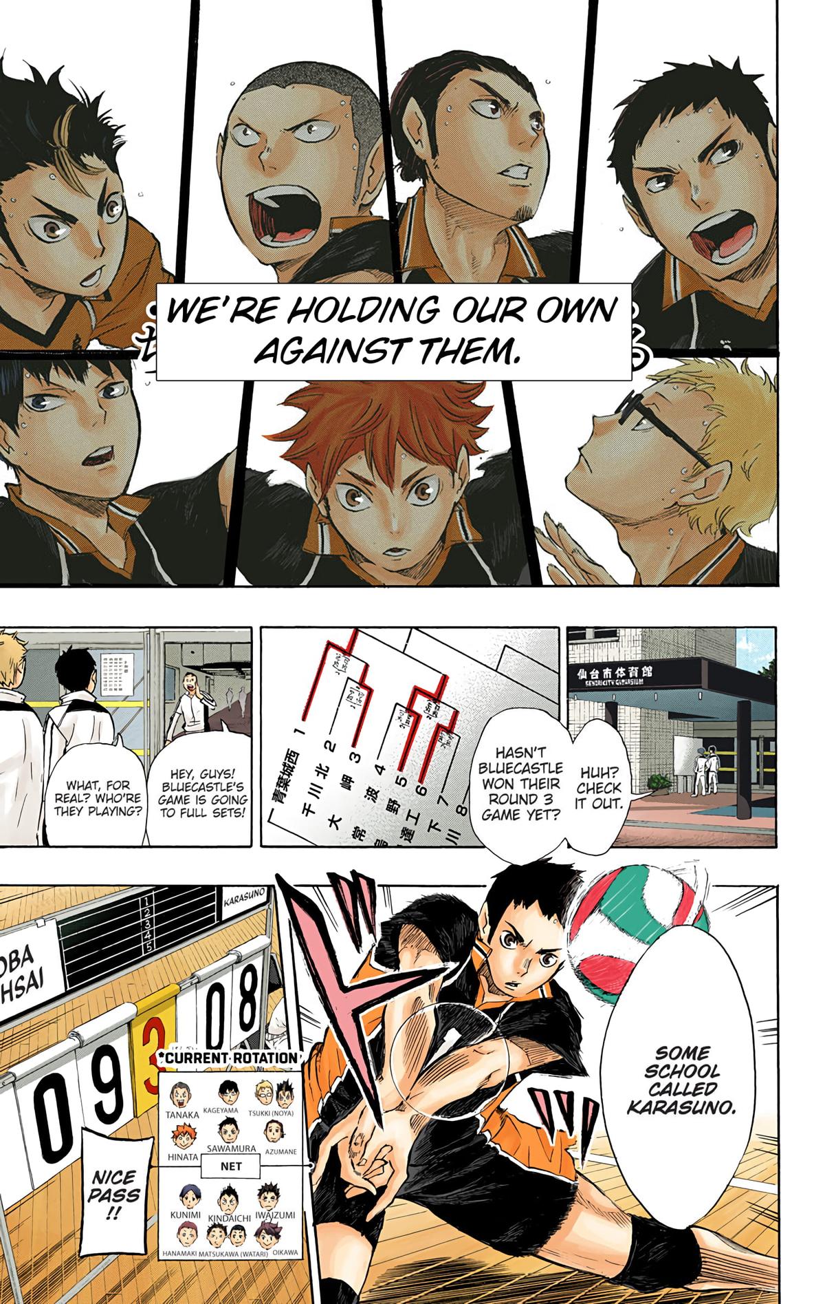 Read Haikyu!! (Color) Manga Online