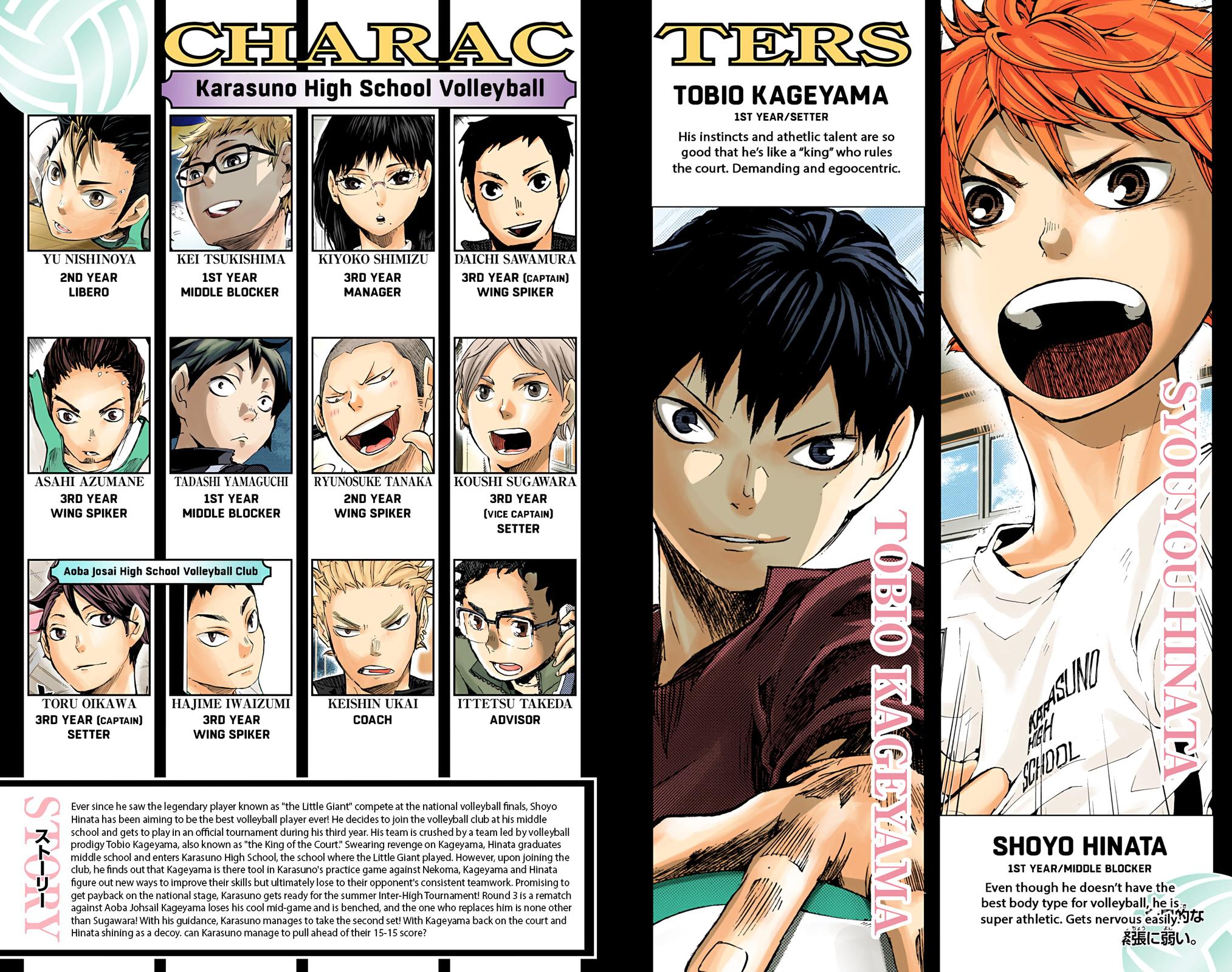 Read Haikyu!! (Color) Manga Online