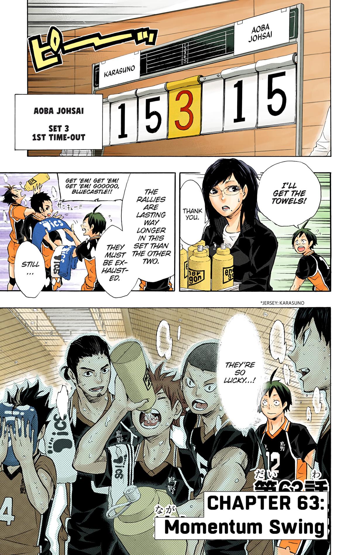 Read Haikyu!! (Color) Manga Online