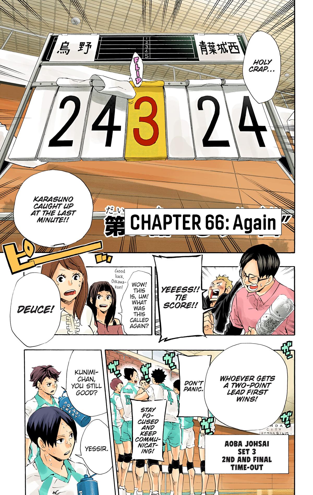 Read Haikyu!! (Color) Manga Online