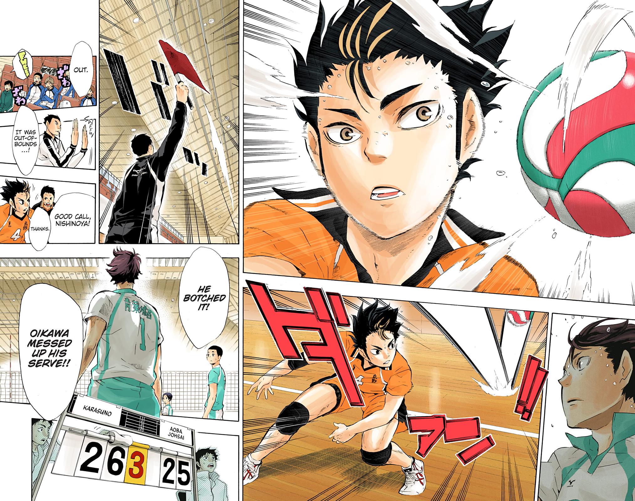 Read Haikyu!! (Color) Manga Online