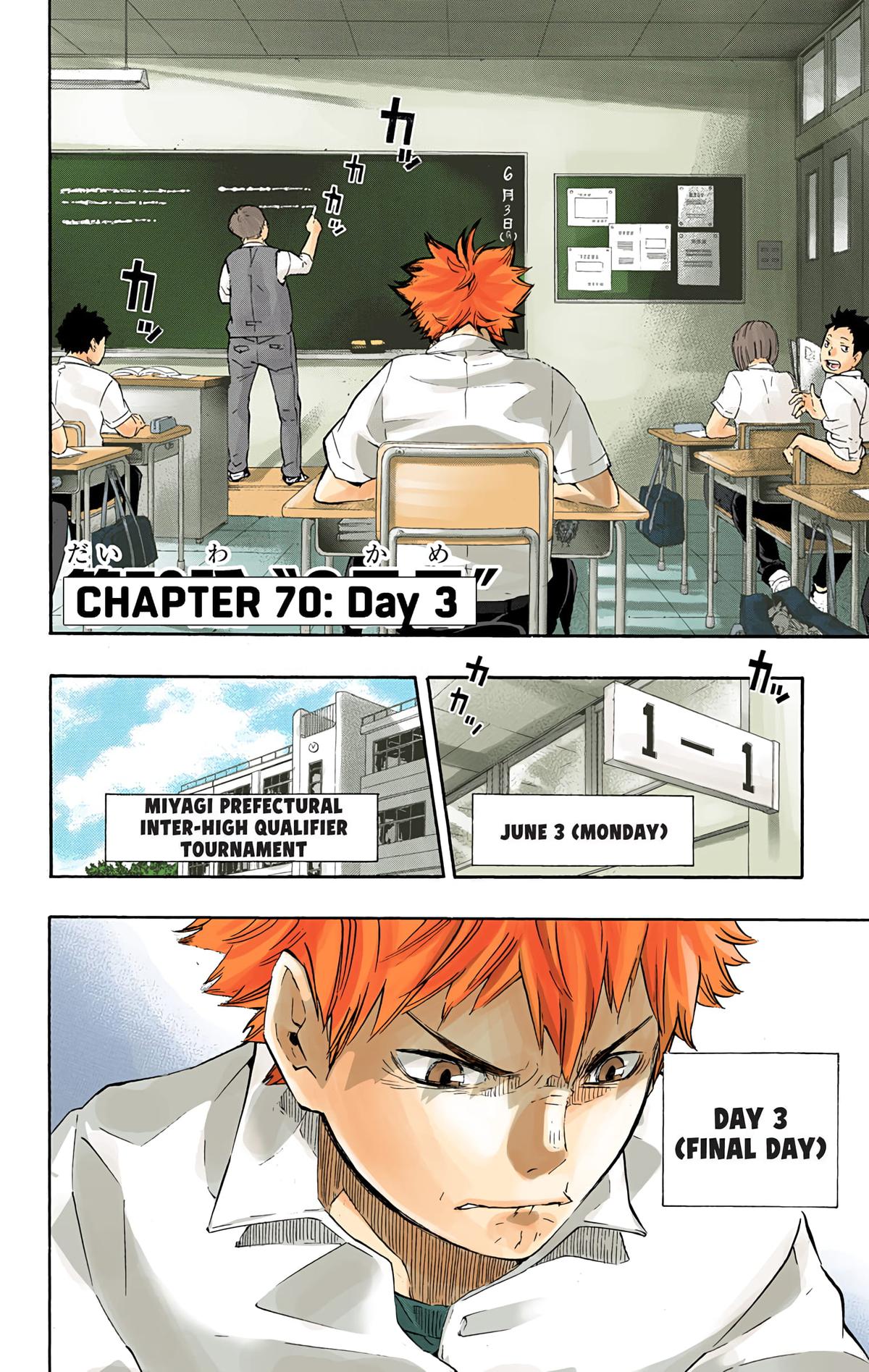 Read Haikyu!! (Color) Manga Online