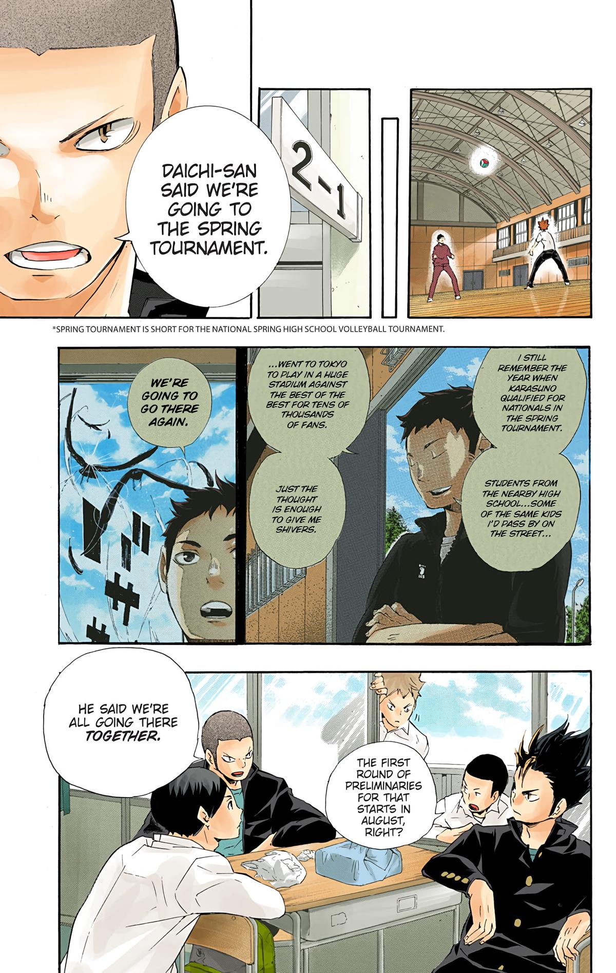 Read Haikyu!! (Color) Manga Online