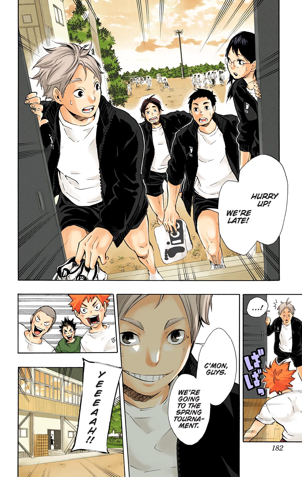 Read Haikyu!! (Color) Manga Online