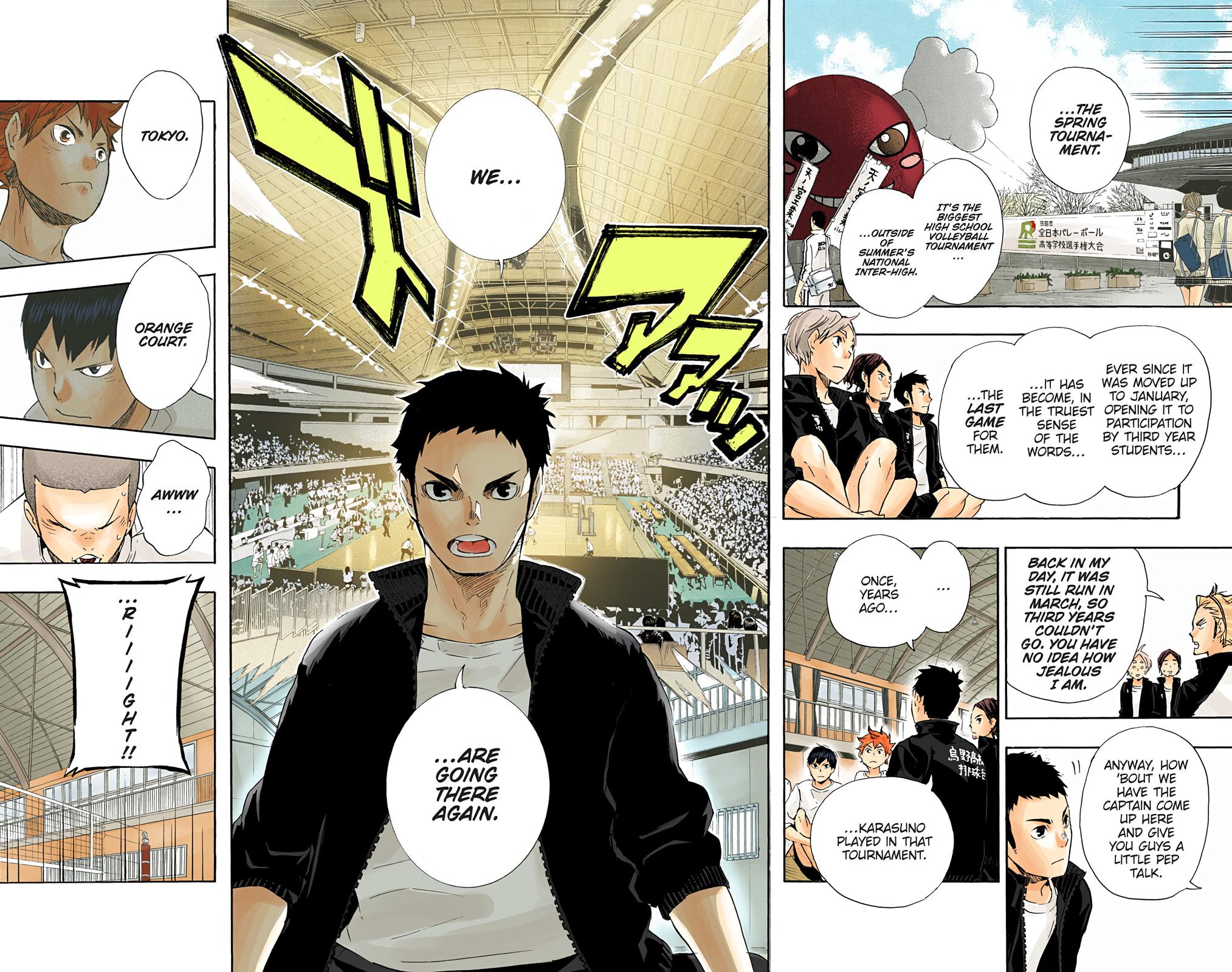 Read Haikyu!! (Color) Manga Online
