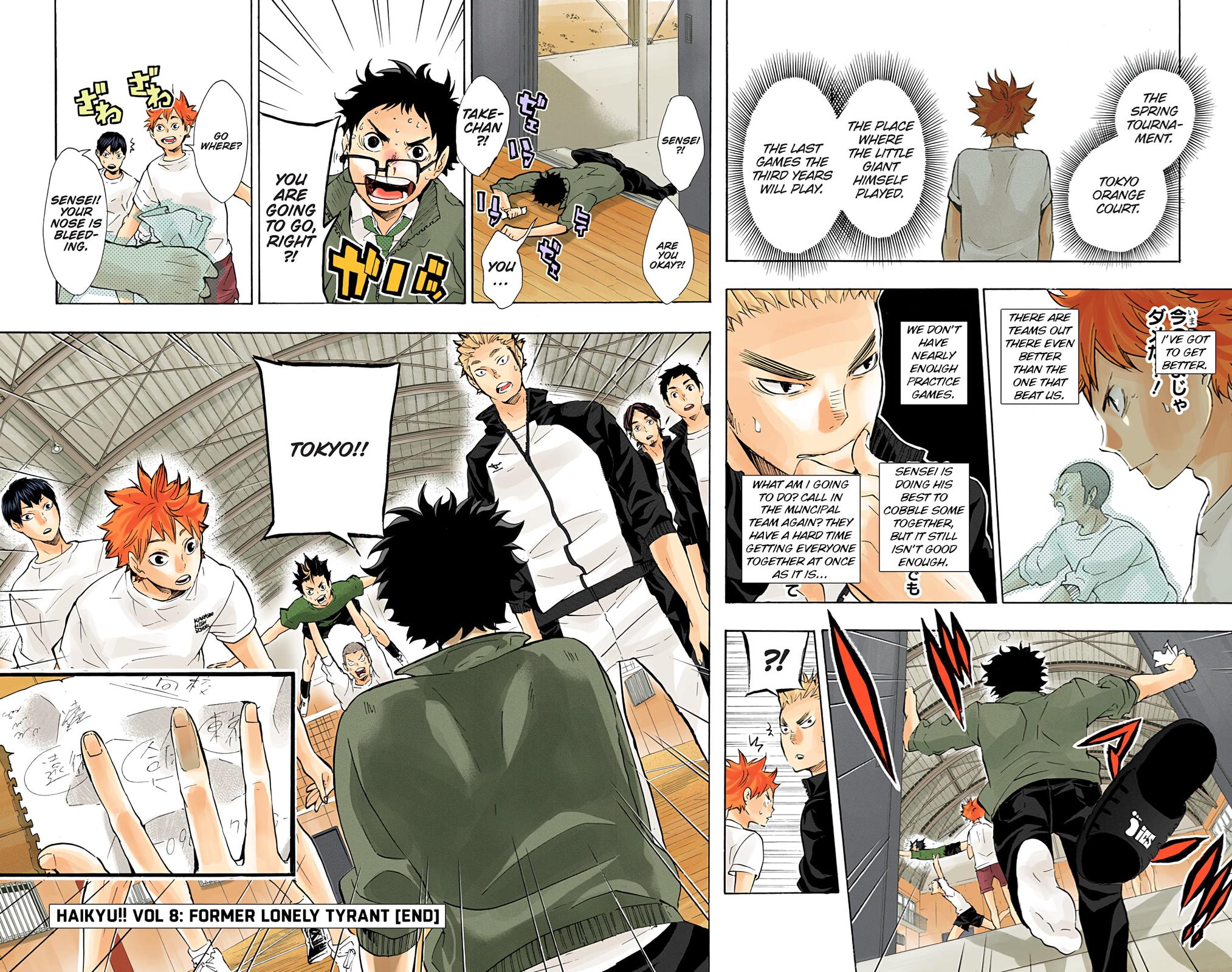 Read Haikyu!! (Color) Manga Online