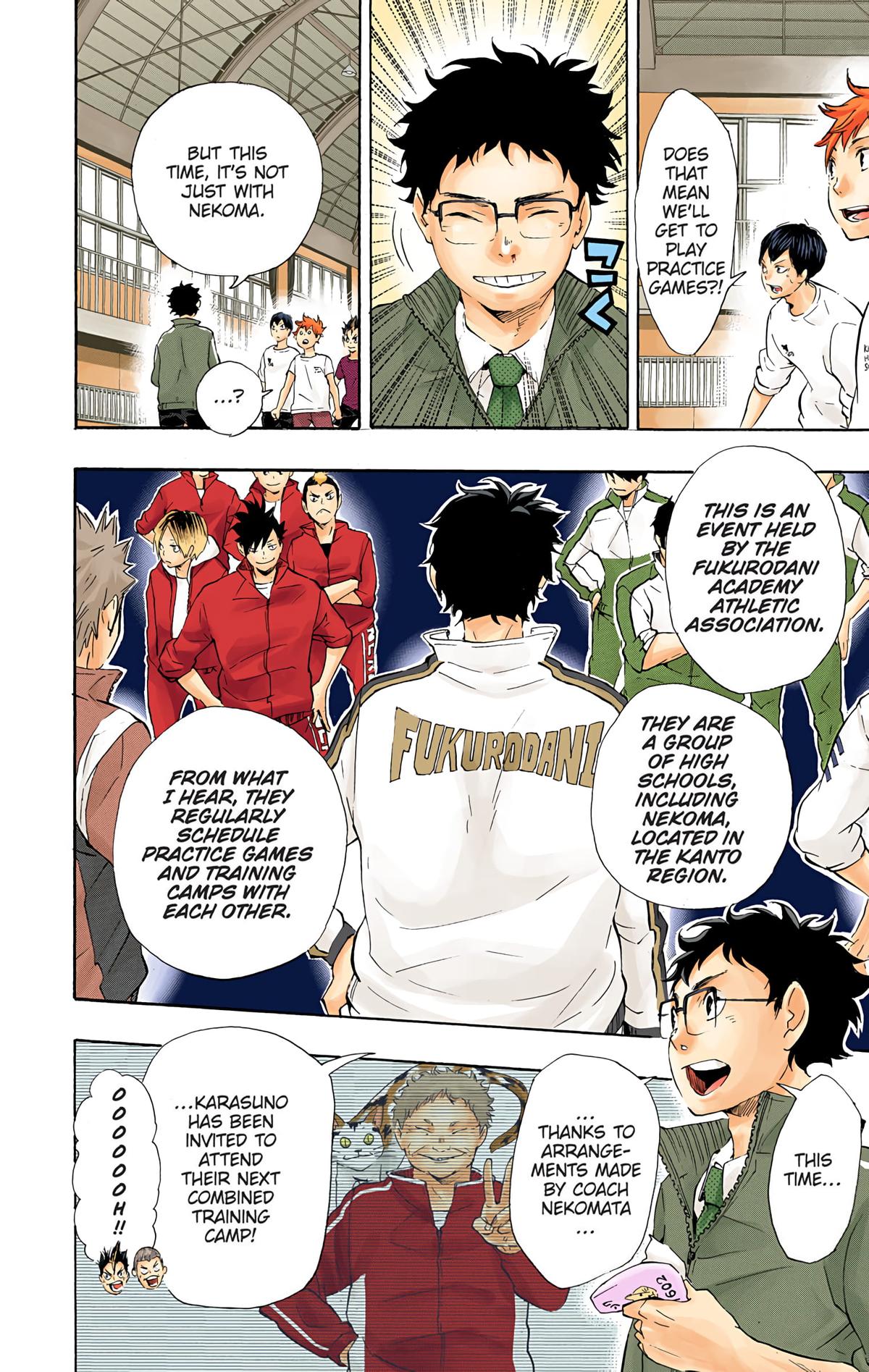 Read Haikyu!! (Color) Manga Online
