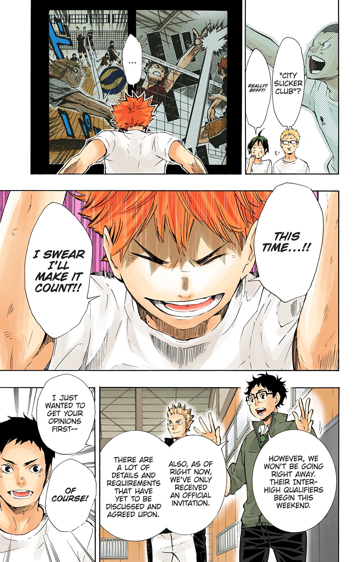 Read Haikyu!! (Color) Manga Online