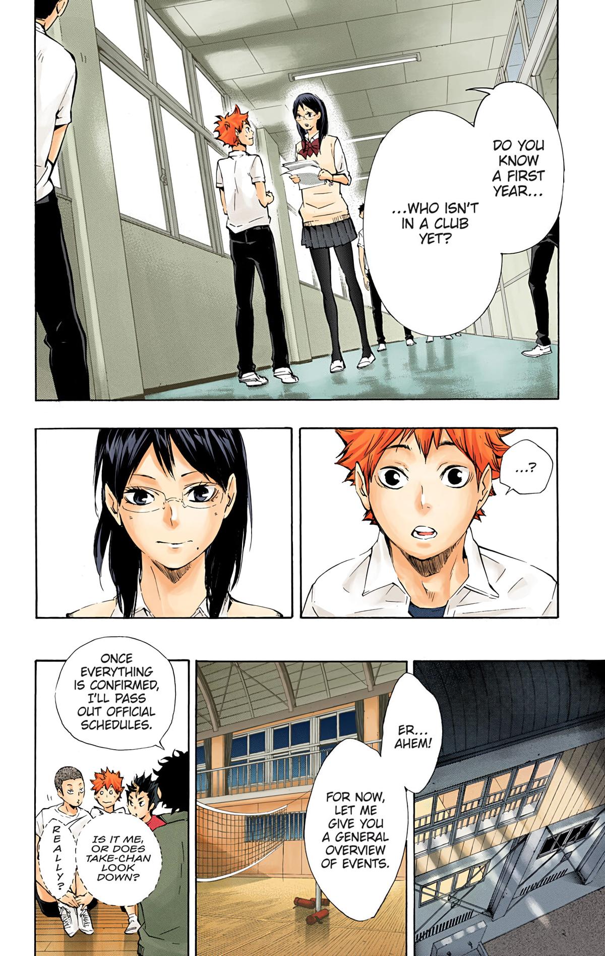 Read Haikyu!! (Color) Manga Online