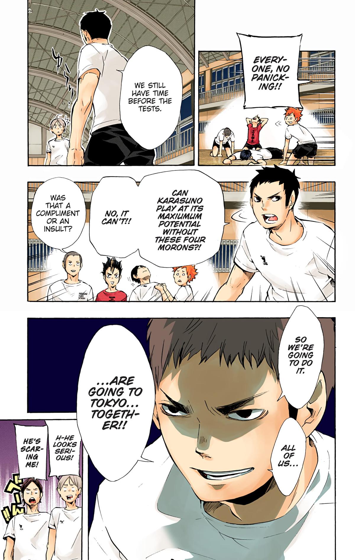 Read Haikyu!! (Color) Manga Online