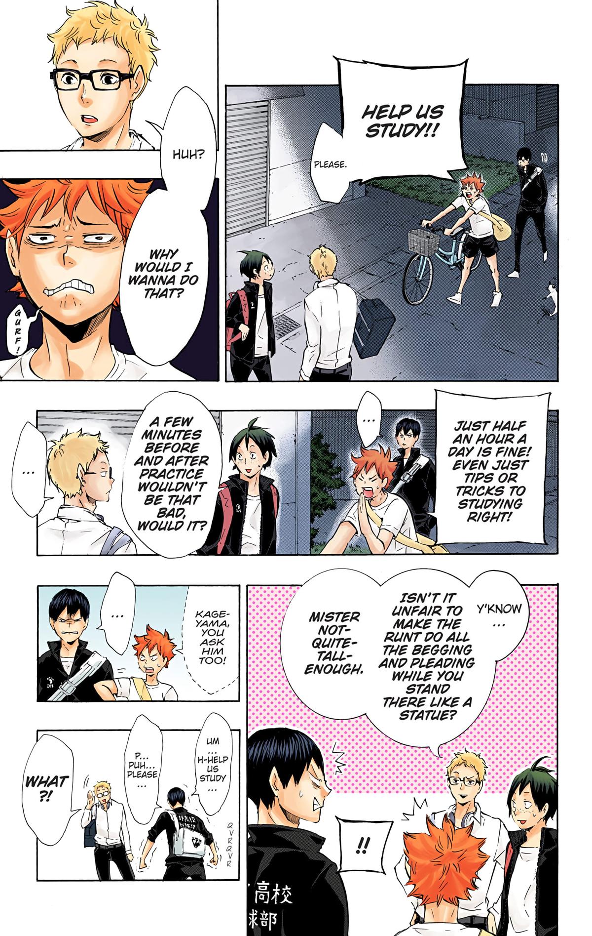 Read Haikyu!! (Color) Manga Online