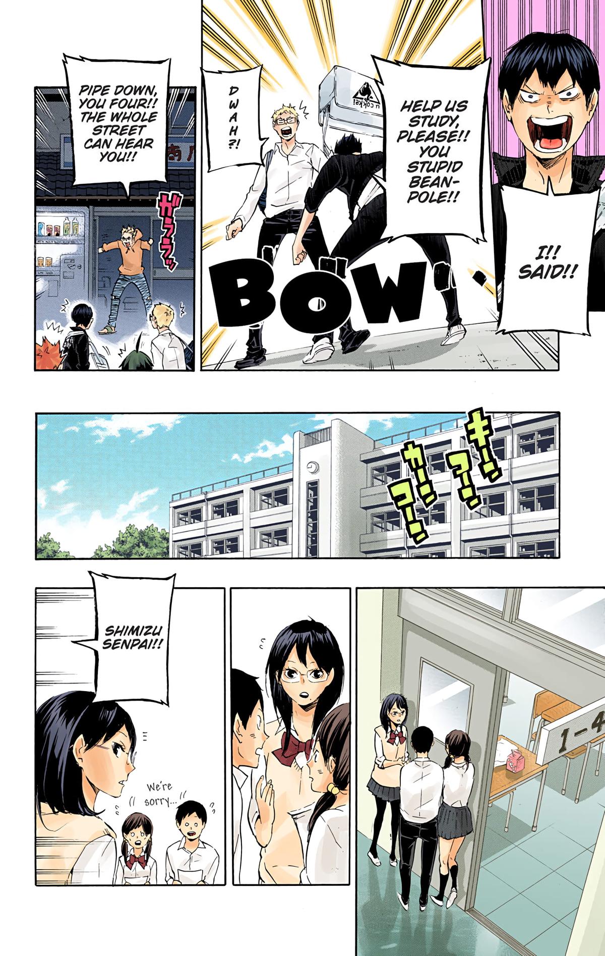 Read Haikyu!! (Color) Manga Online