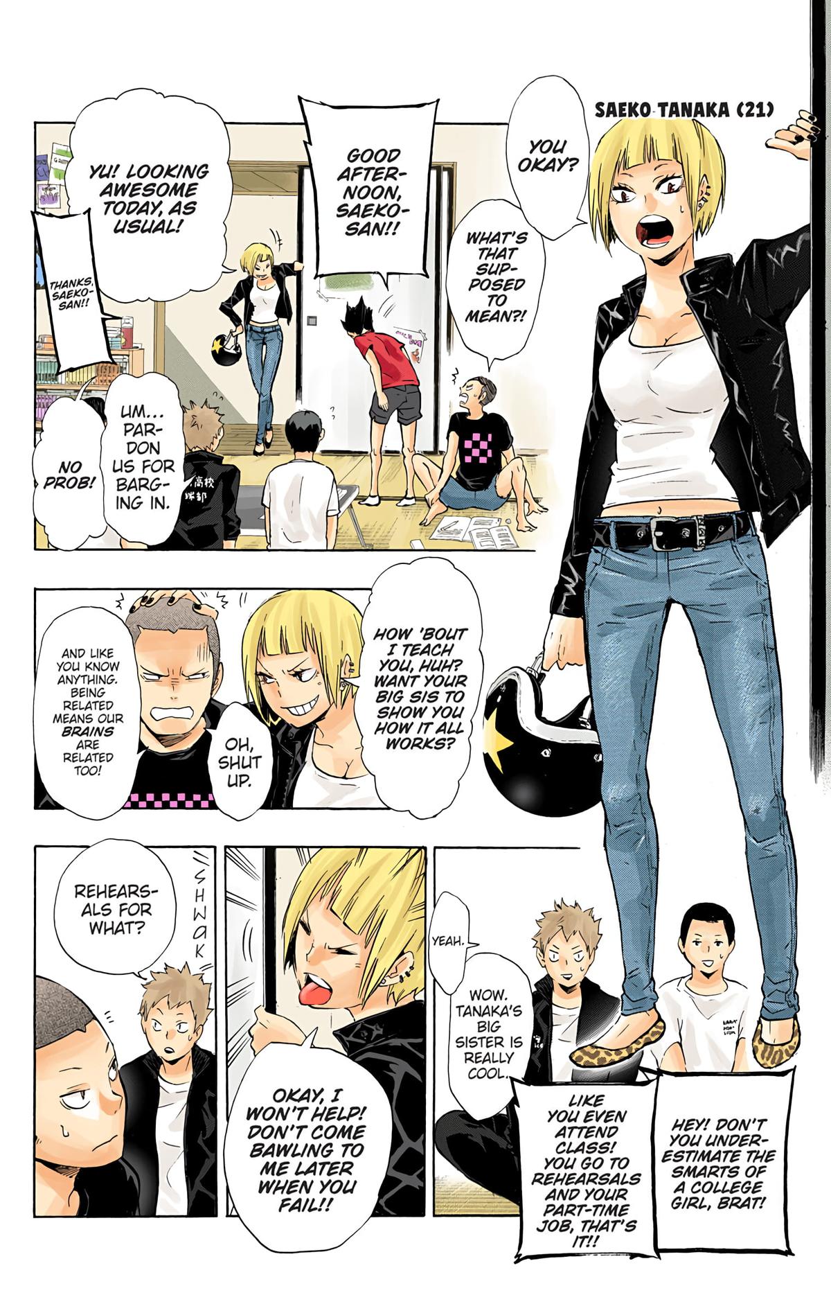 Read Haikyu!! (Color) Manga Online