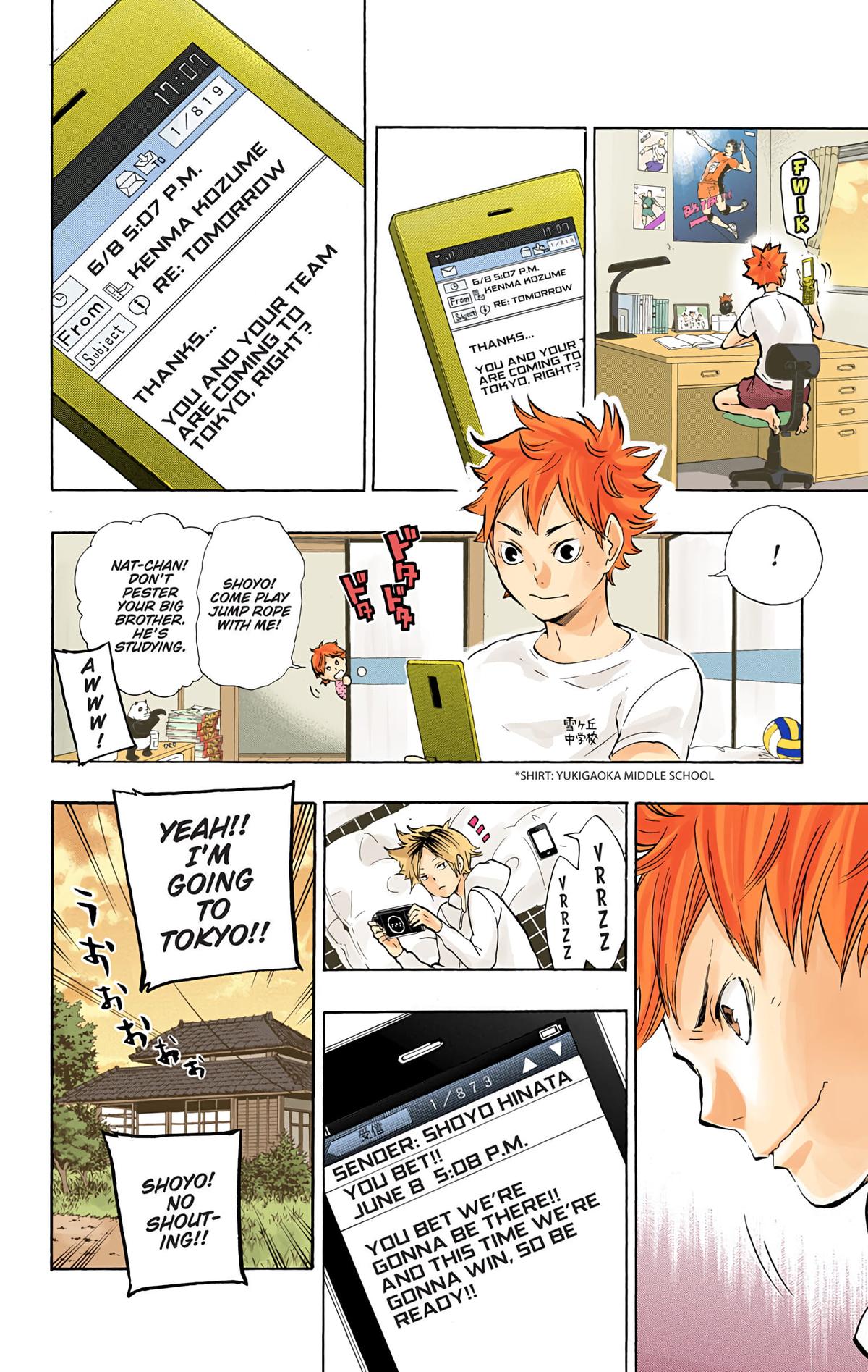 Read Haikyu!! (Color) Manga Online