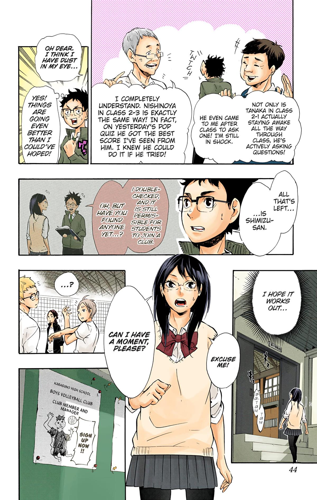 Read Haikyu!! (Color) Manga Online