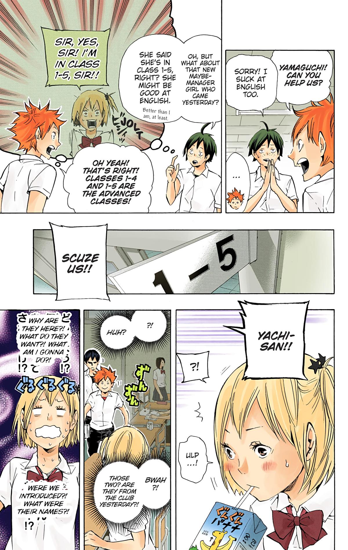 Read Haikyu!! (Color) Manga Online