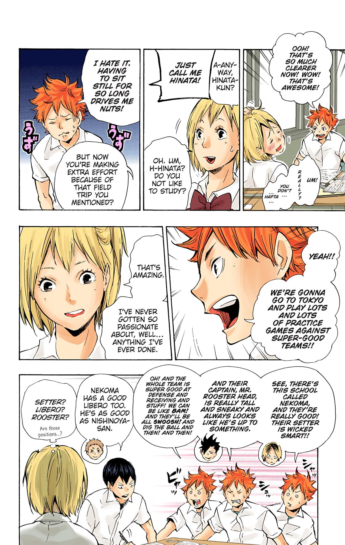 Read Haikyu!! (Color) Manga Online