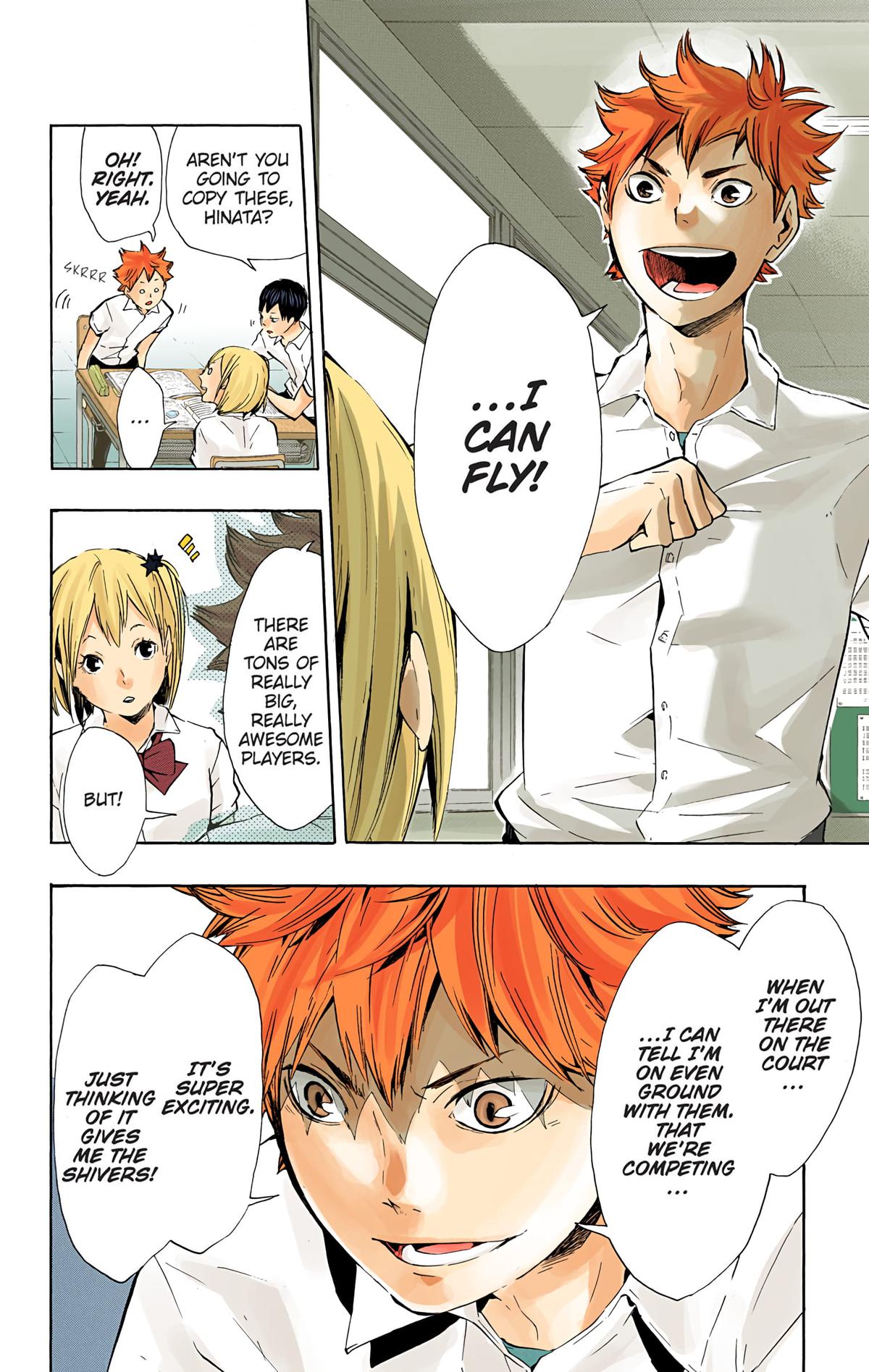 Read Haikyu!! (Color) Manga Online
