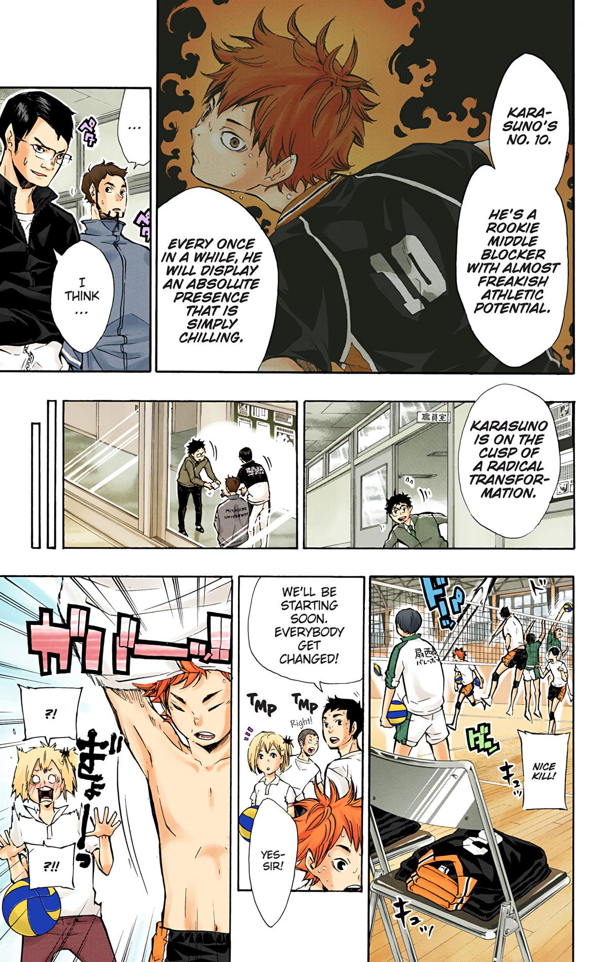 Read Haikyu!! (Color) Manga Online
