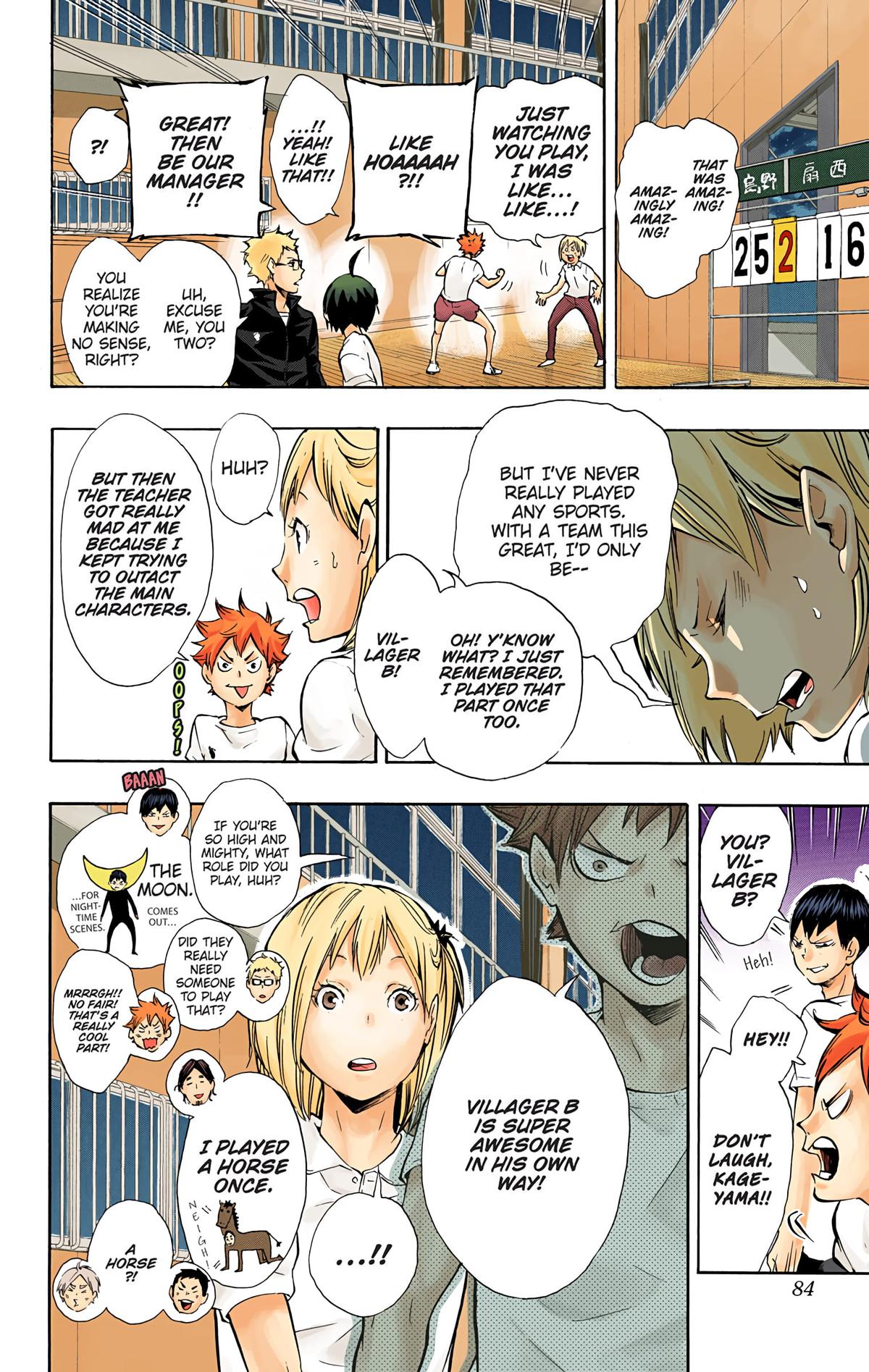 Read Haikyu!! (Color) Manga Online