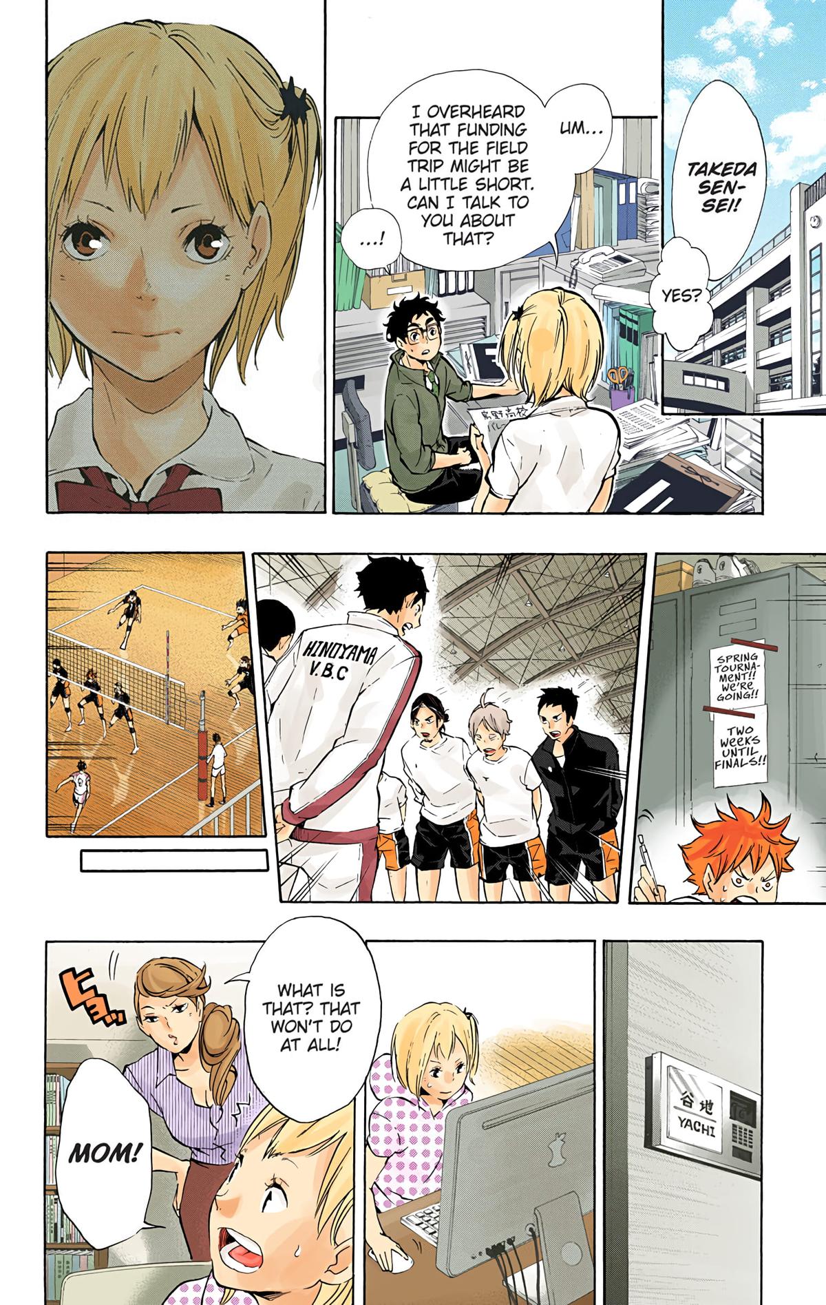 Read Haikyu!! (Color) Manga Online