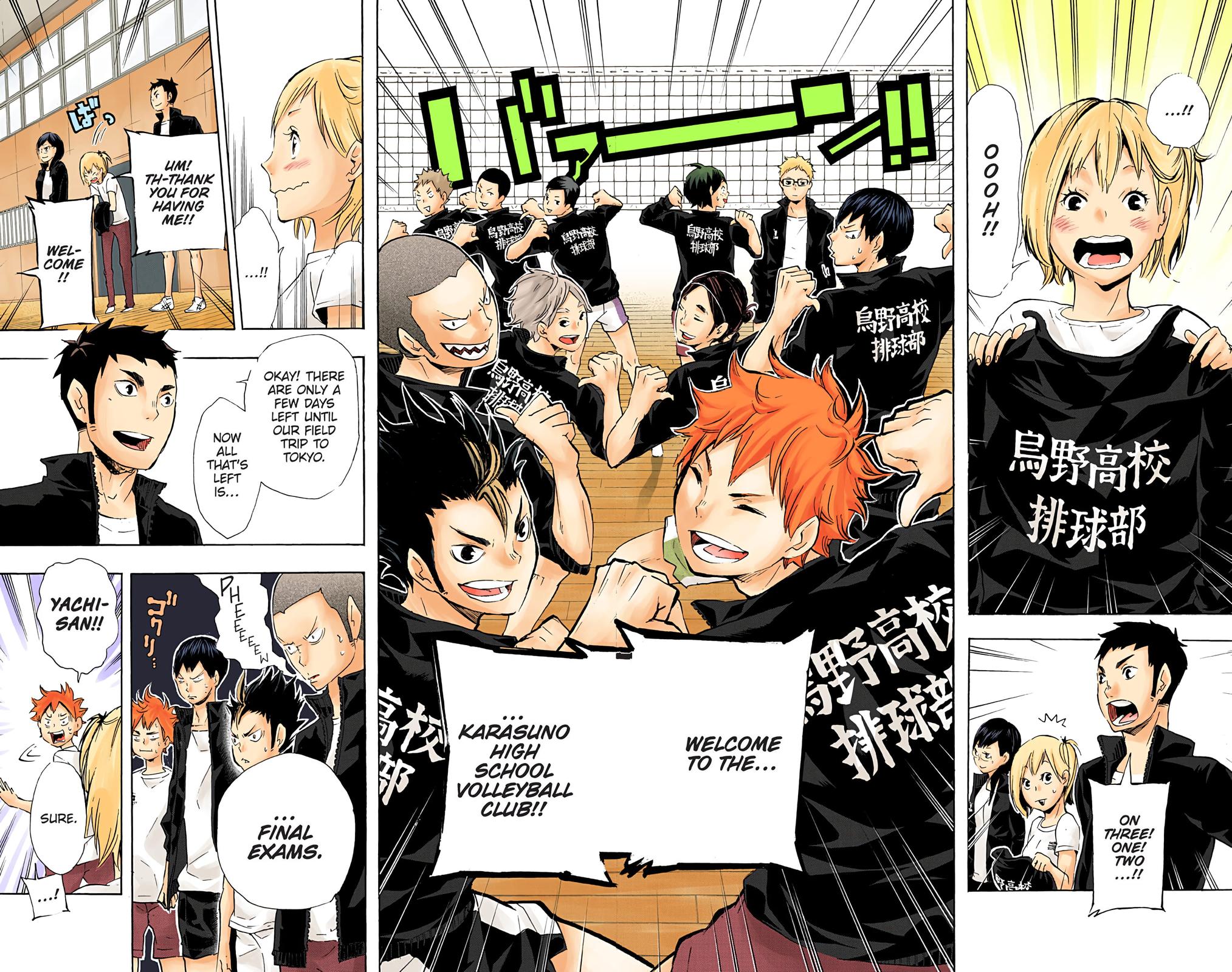Read Haikyu!! (Color) Manga Online