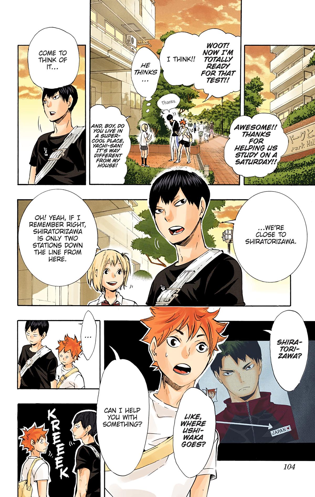 Read Haikyu!! (Color) Manga Online