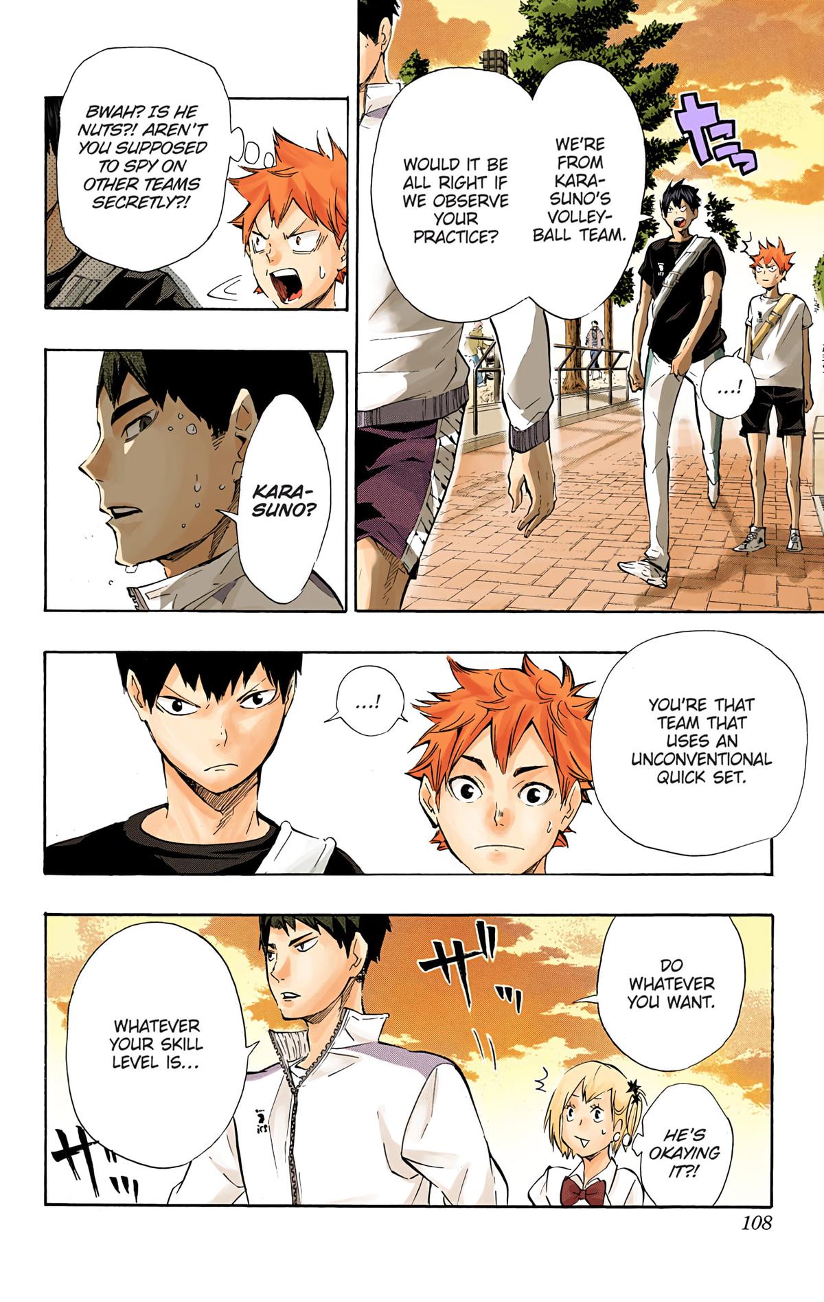 Read Haikyu!! (Color) Manga Online