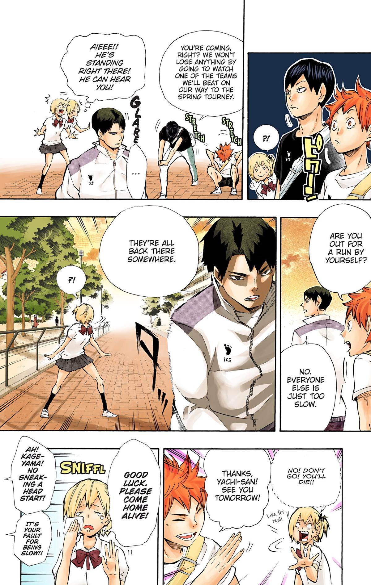 Read Haikyu!! (Color) Manga Online