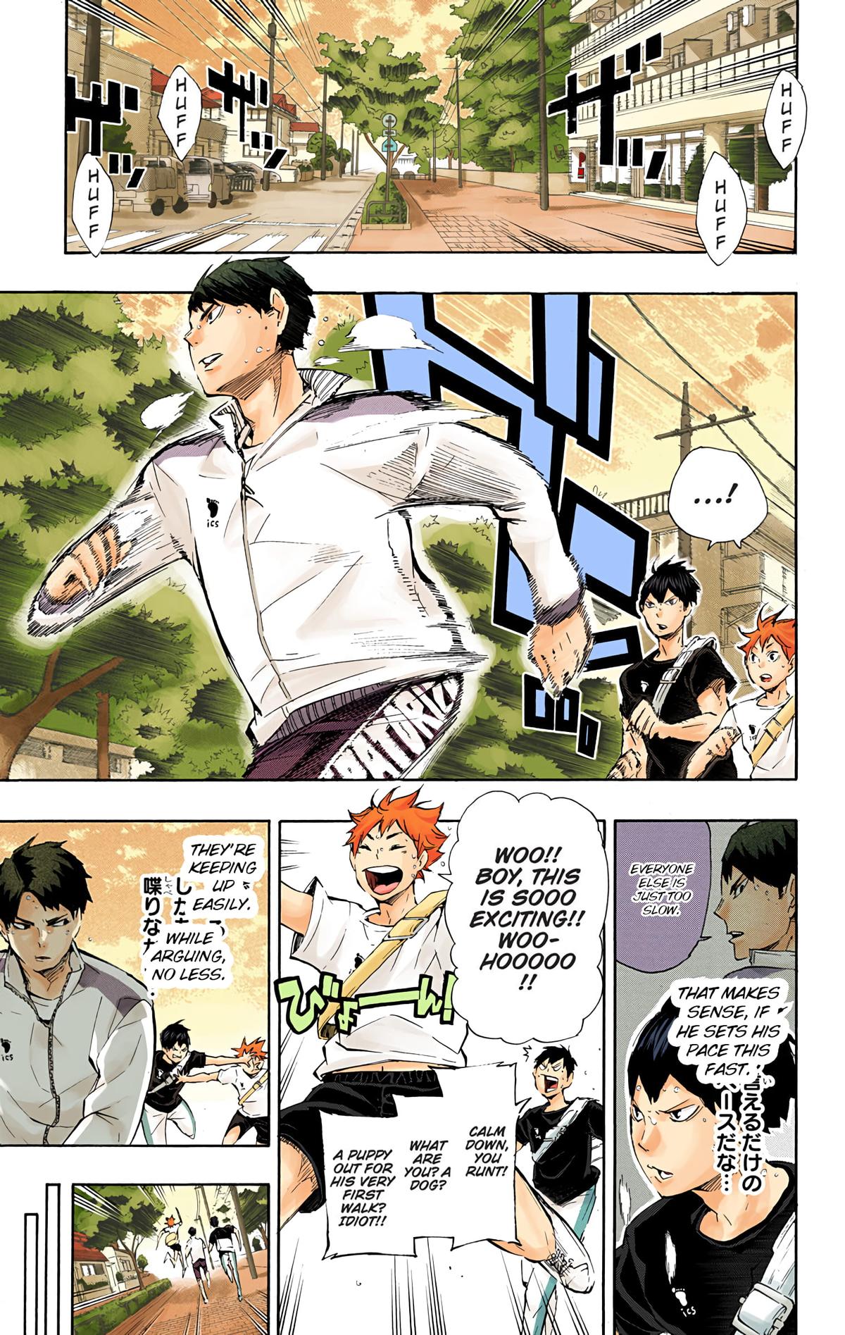 Read Haikyu!! (Color) Manga Online
