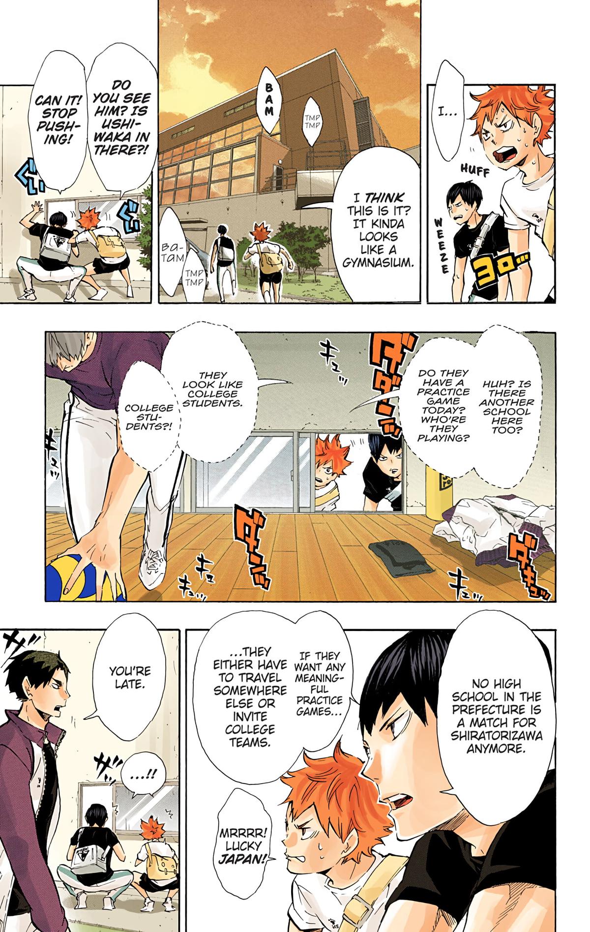 Read Haikyu!! (Color) Manga Online
