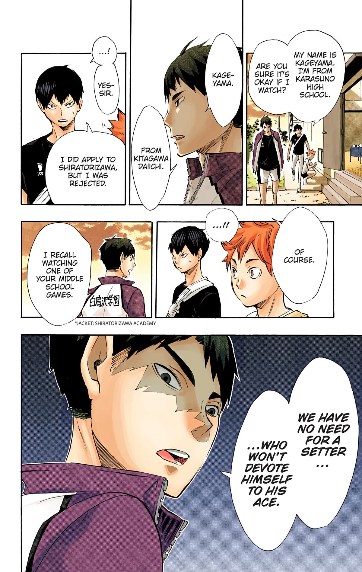 Read Haikyu!! (Color) Manga Online