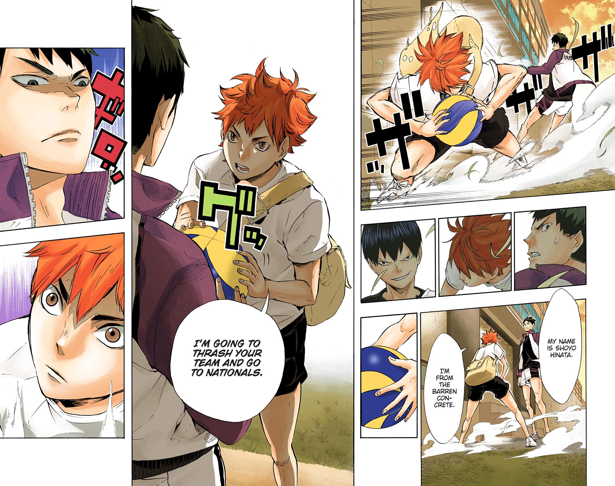 Read Haikyu!! (Color) Manga Online