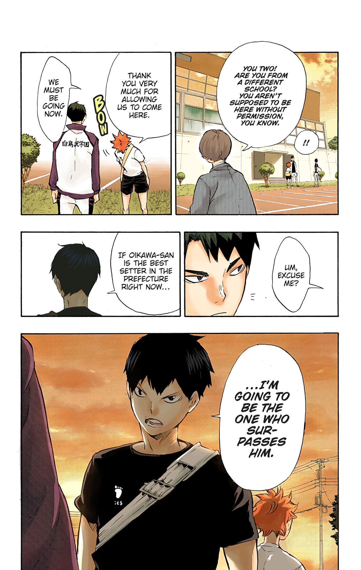Read Haikyu!! (Color) Manga Online