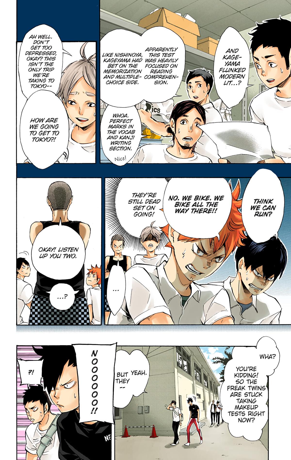 Read Haikyu!! (Color) Manga Online