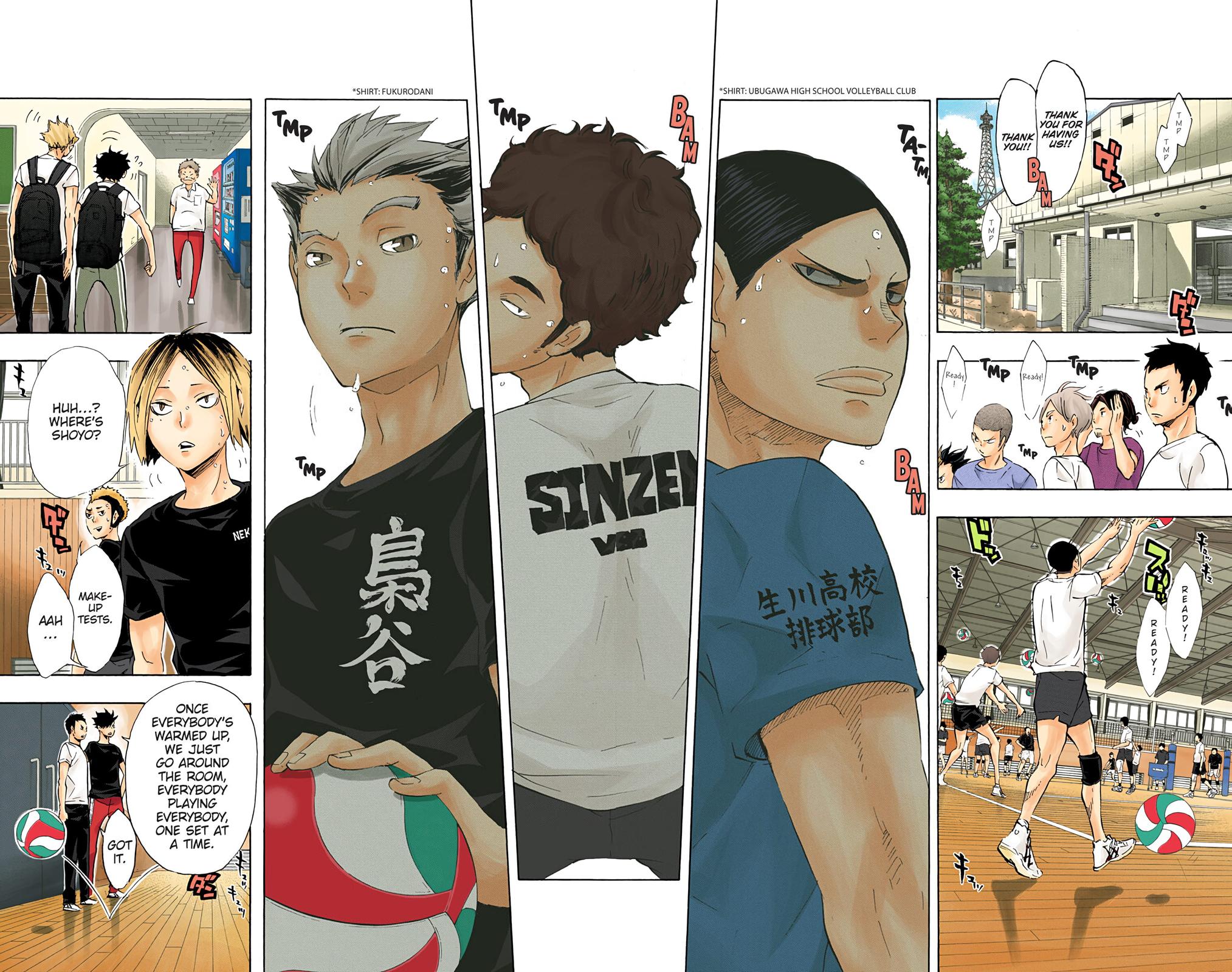 Read Haikyu!! (Color) Manga Online