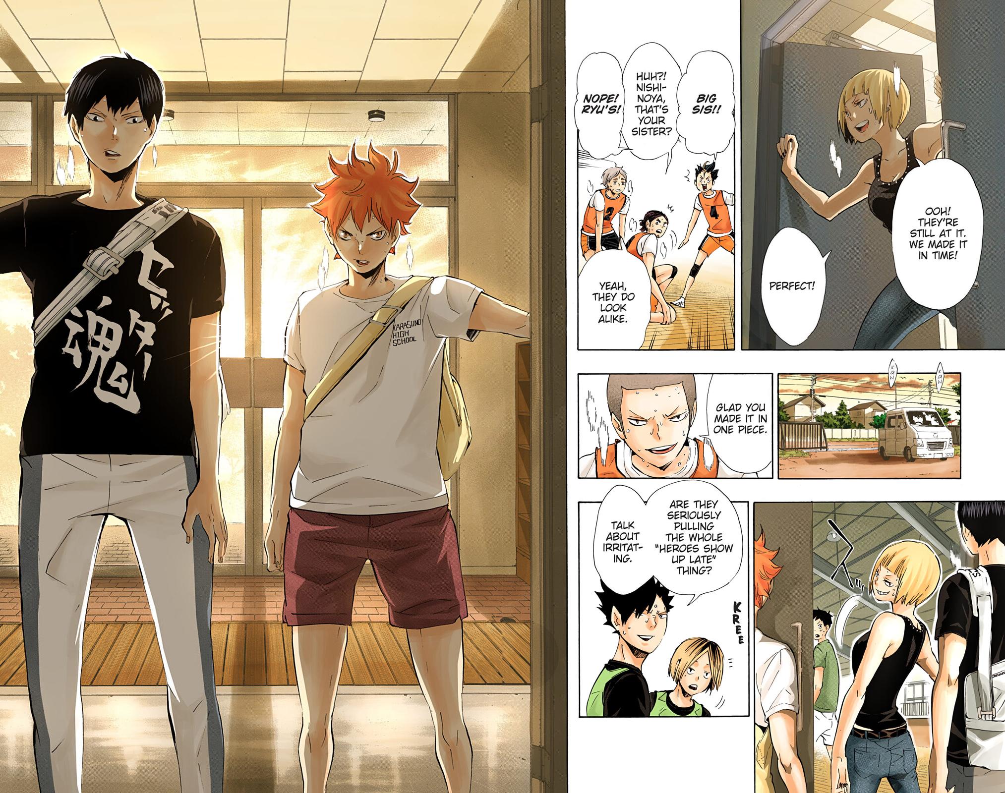Read Haikyu!! (Color) Manga Online