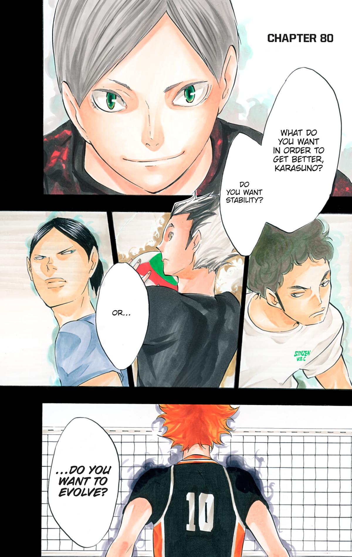 Read Haikyu!! (Color) Manga Online