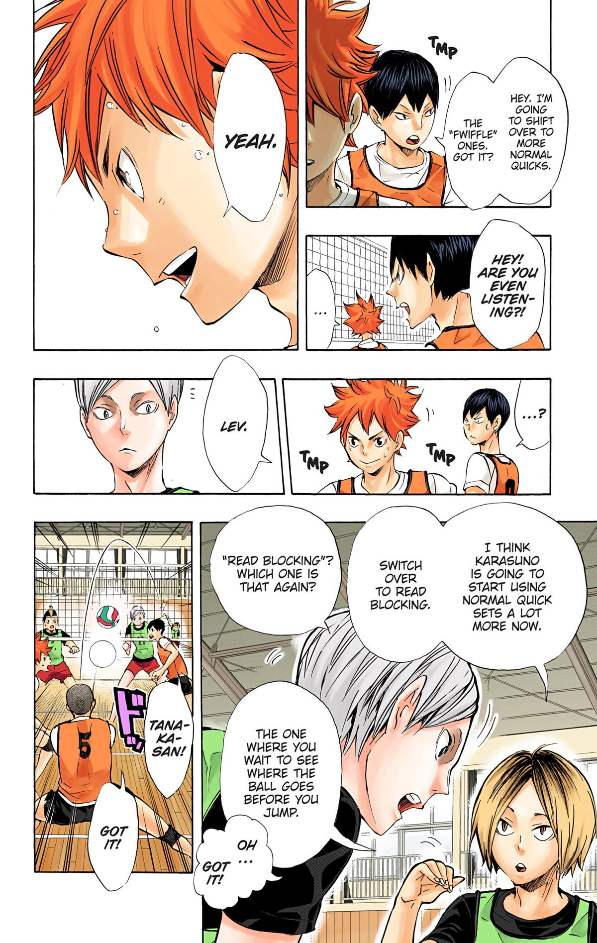 Read Haikyu!! (Color) Manga Online
