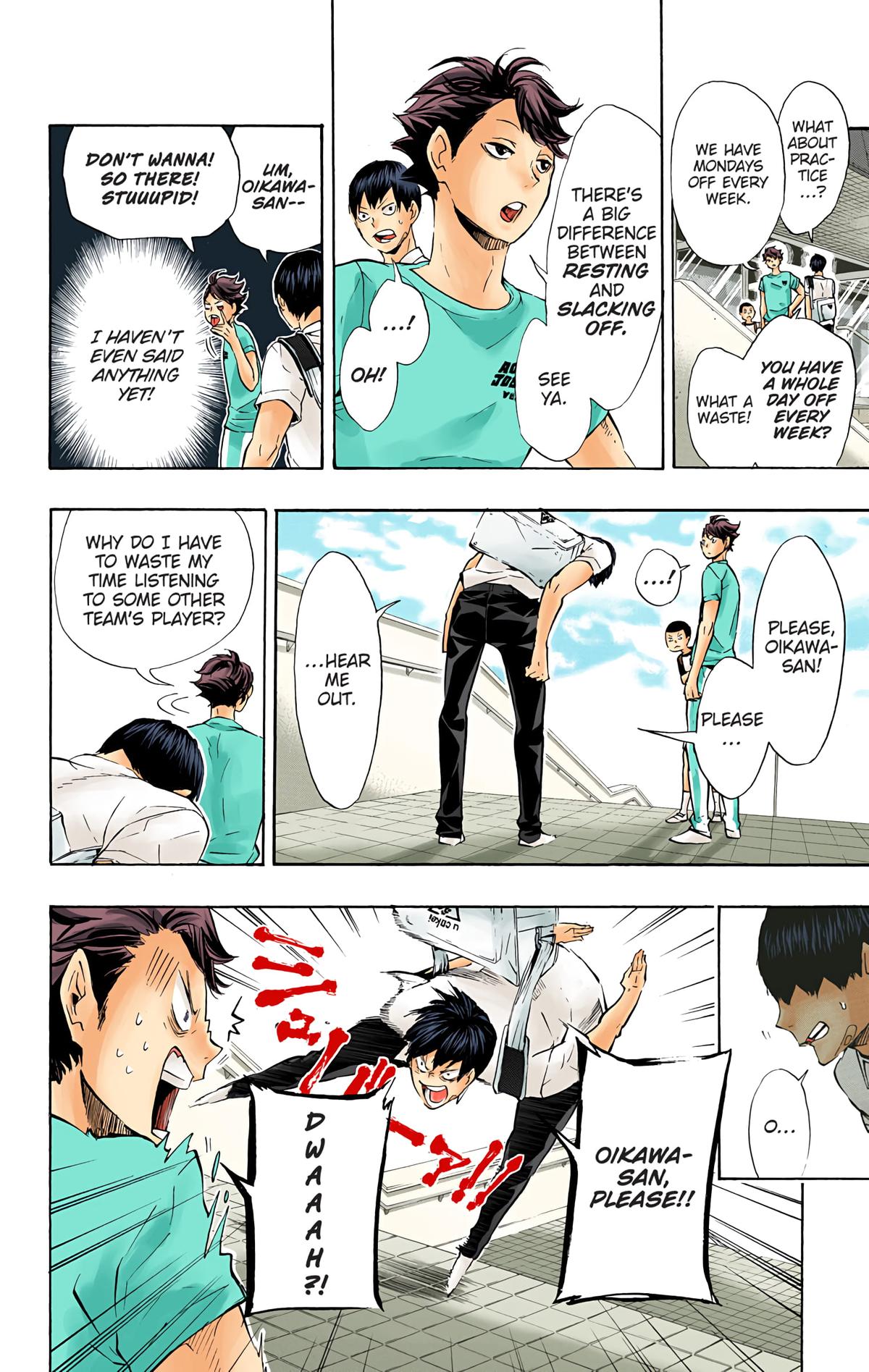 Read Haikyu!! (Color) Manga Online
