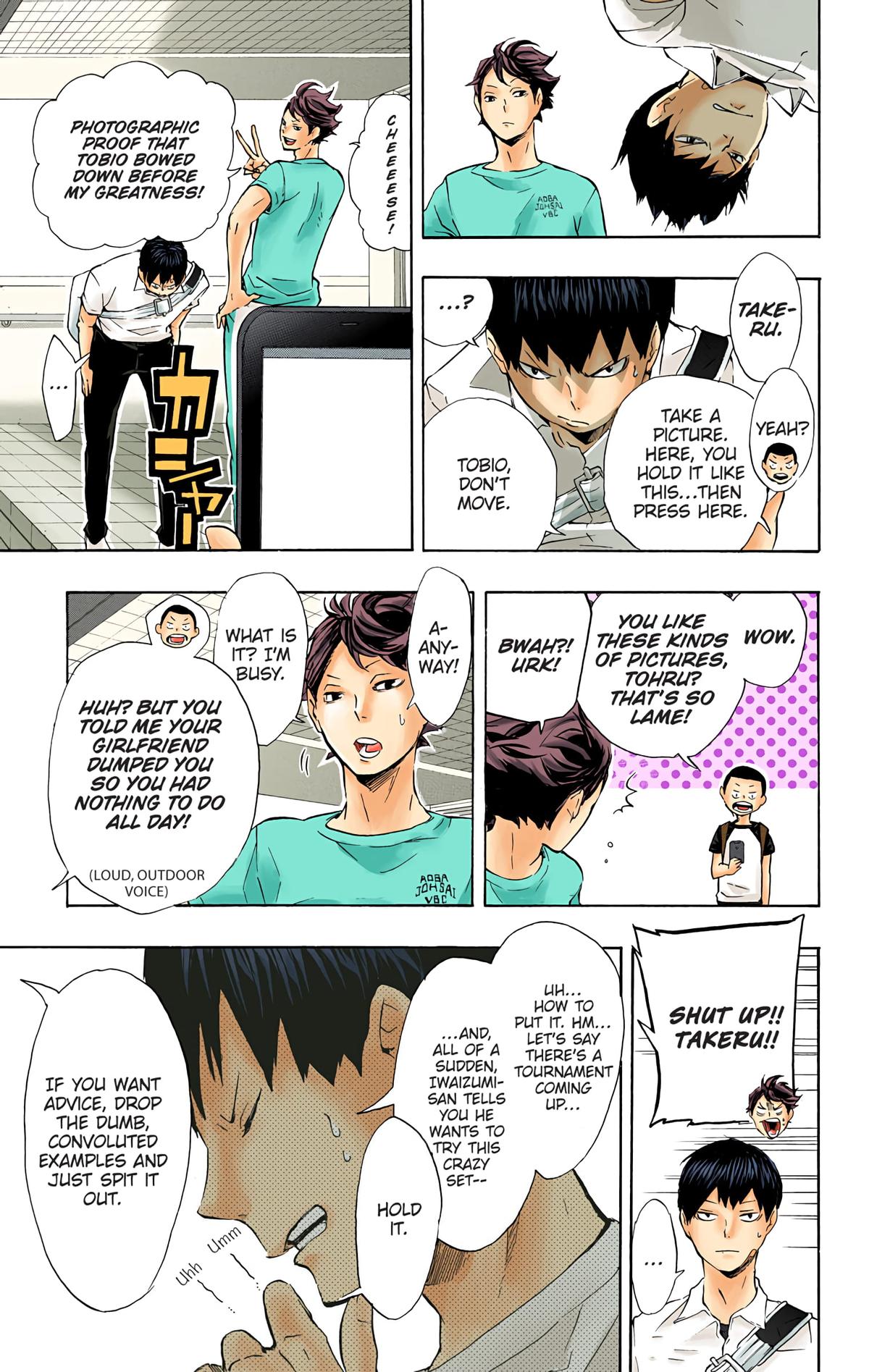 Read Haikyu!! (Color) Manga Online
