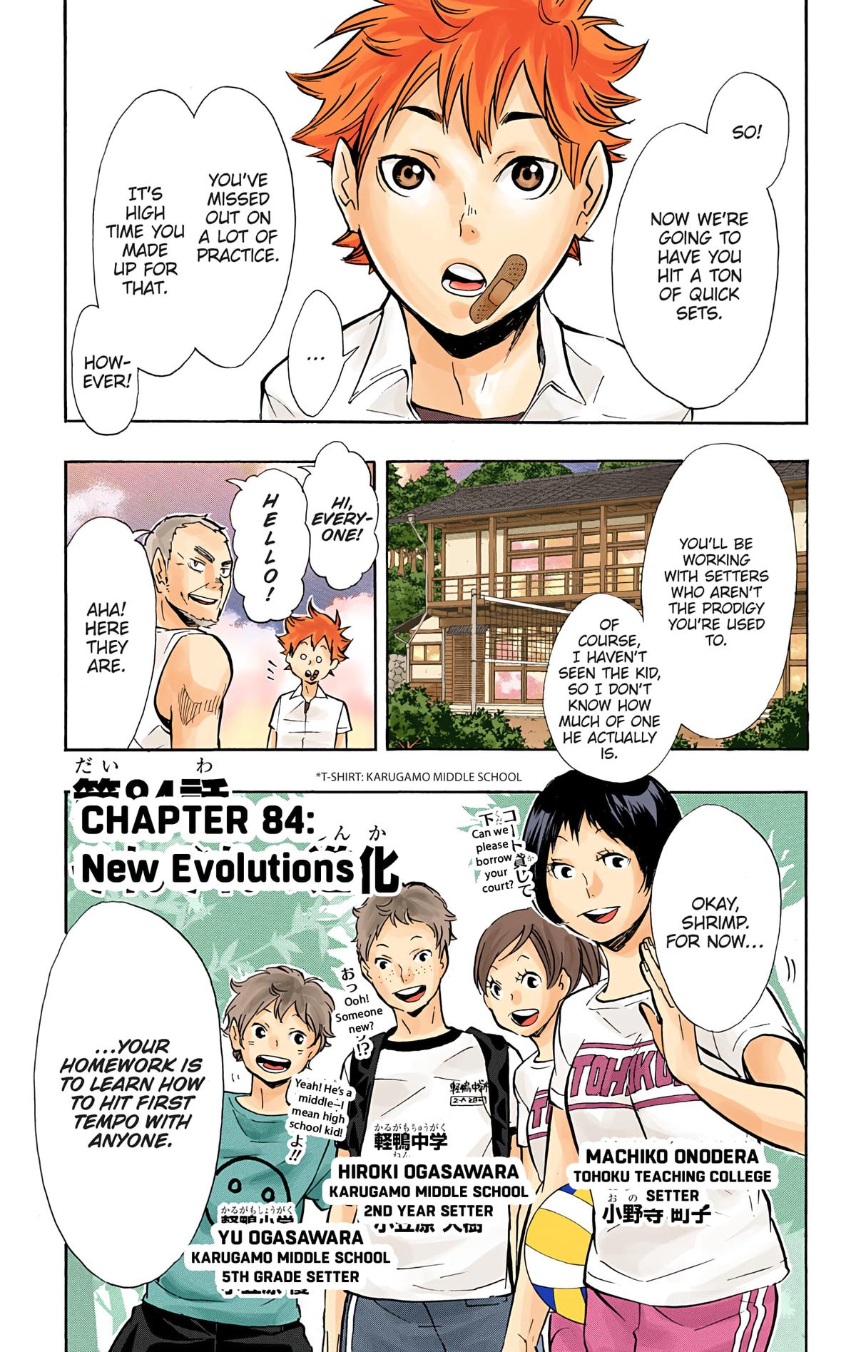 Read Haikyu!! (Color) Manga Online