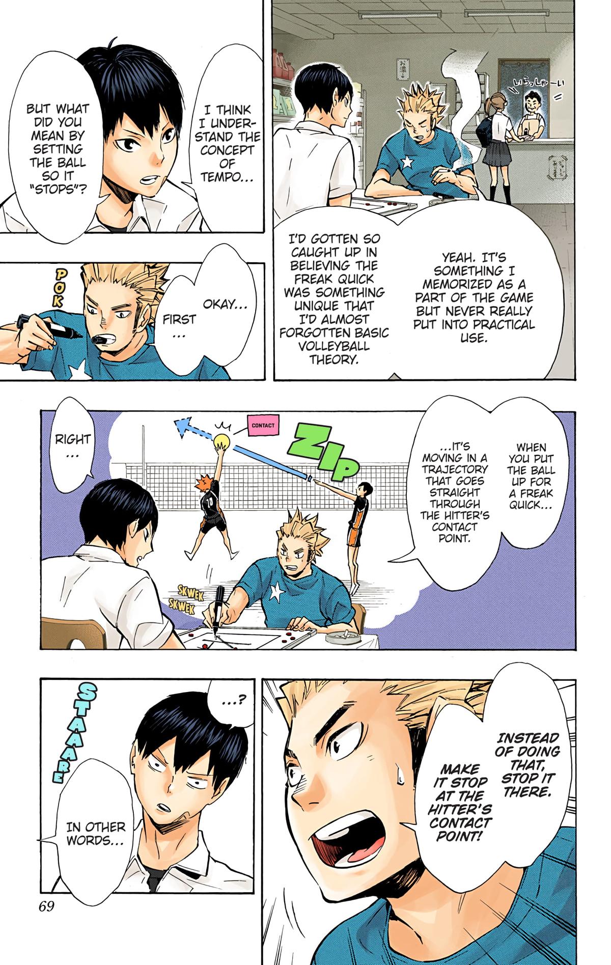Read Haikyu!! (Color) Manga Online
