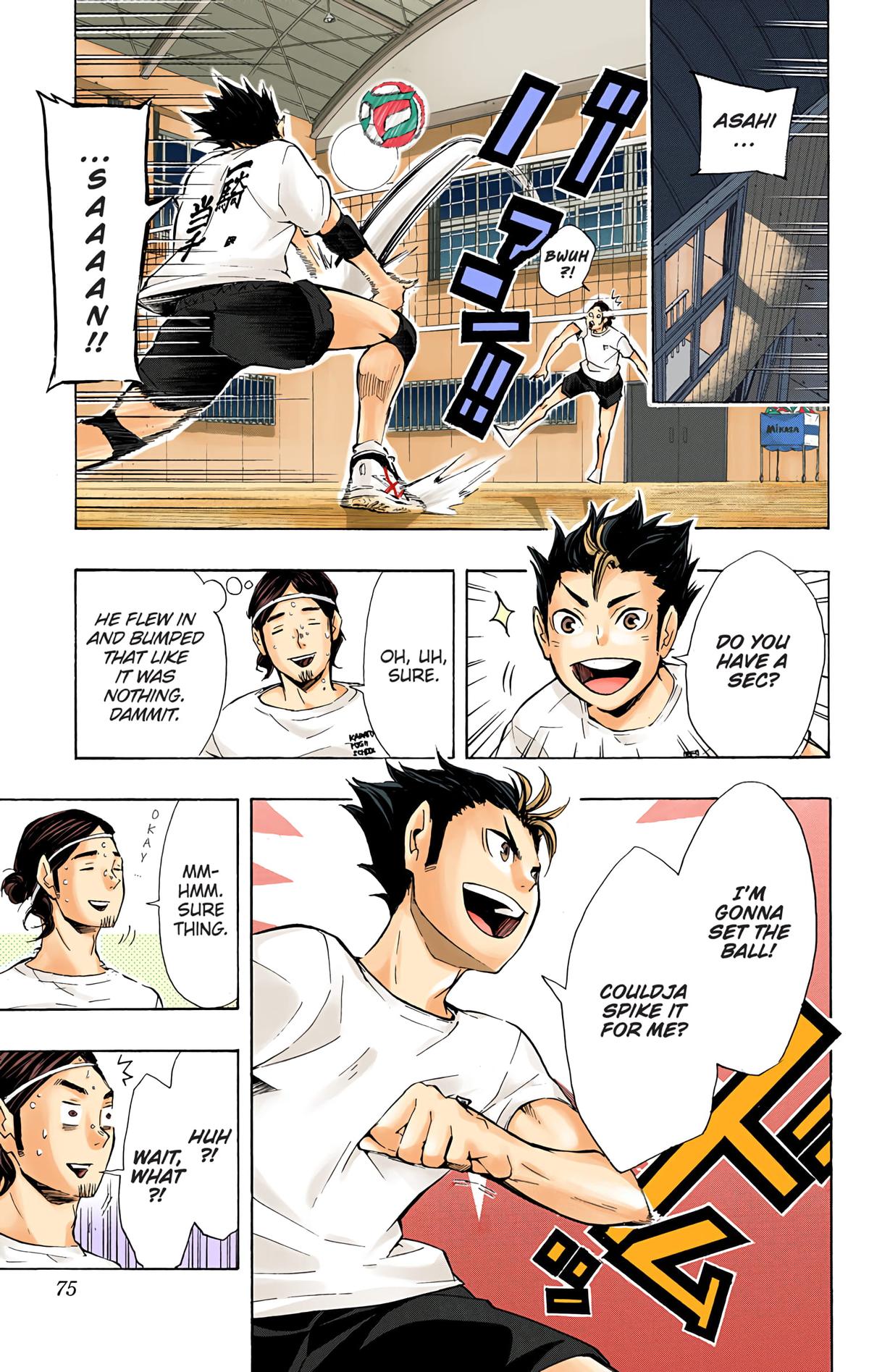 Read Haikyu!! (Color) Manga Online