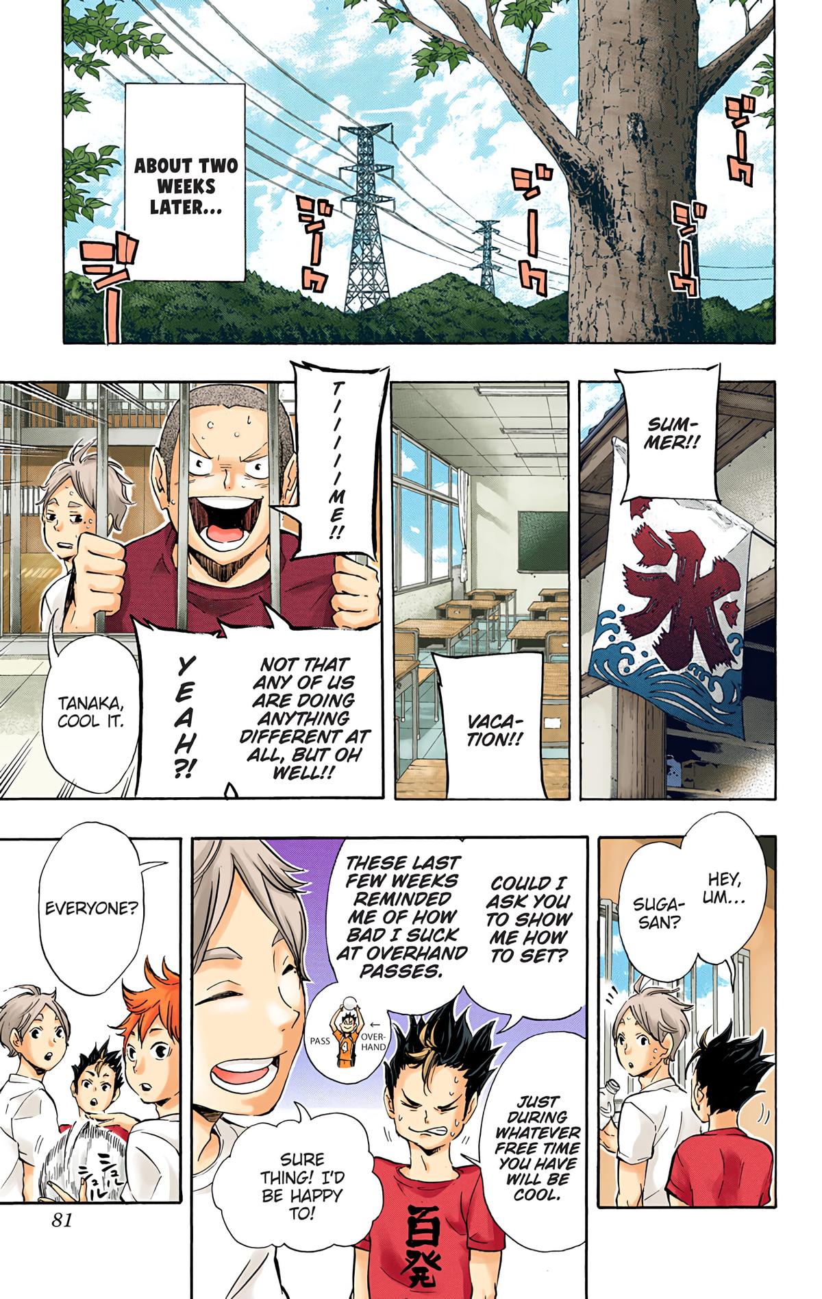 Read Haikyu!! (Color) Manga Online