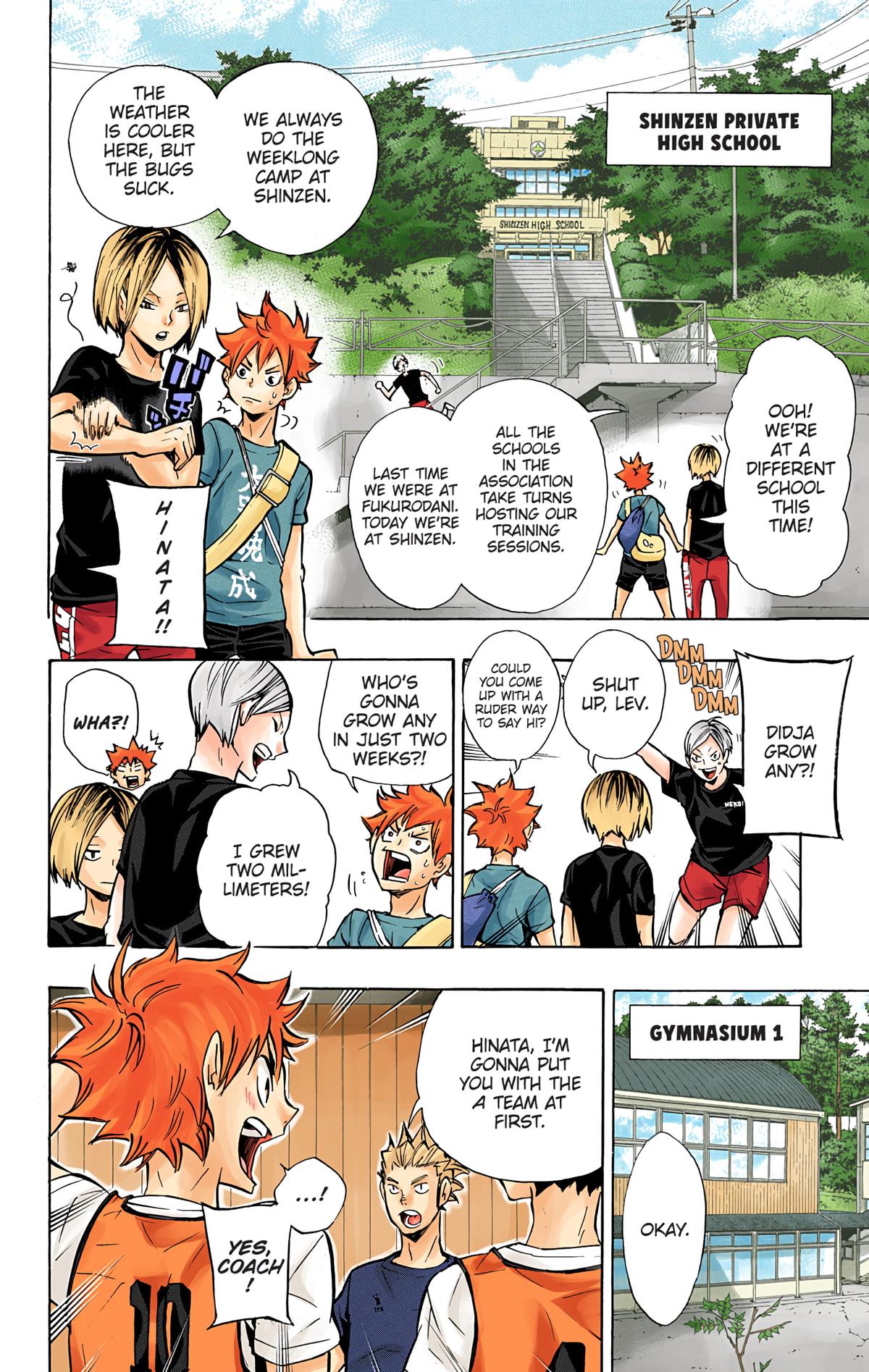 Read Haikyu!! (Color) Manga Online
